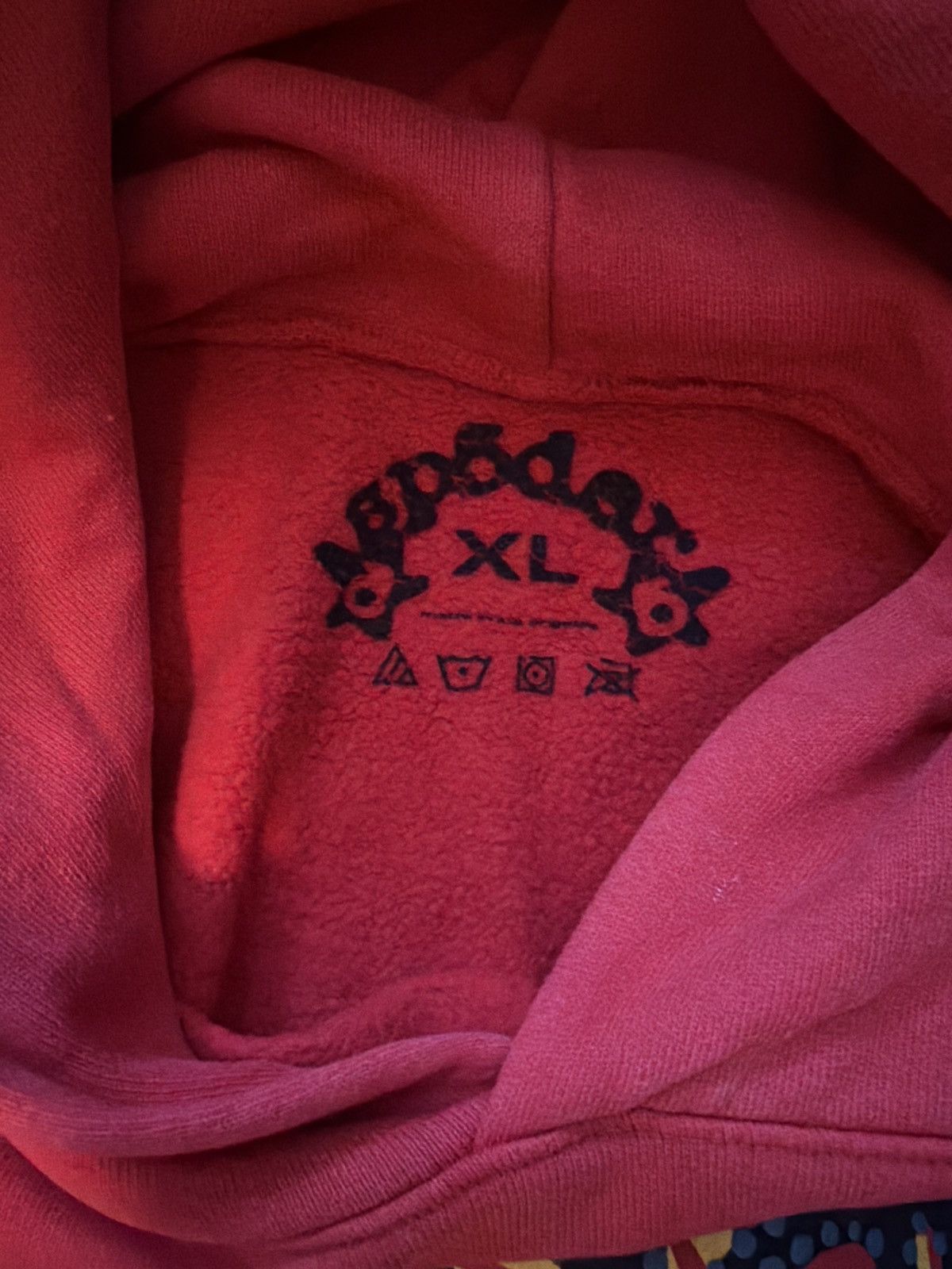 Sp5der Sp5der red hoodie Size US XL / EU 56 / 4 - 5 Thumbnail