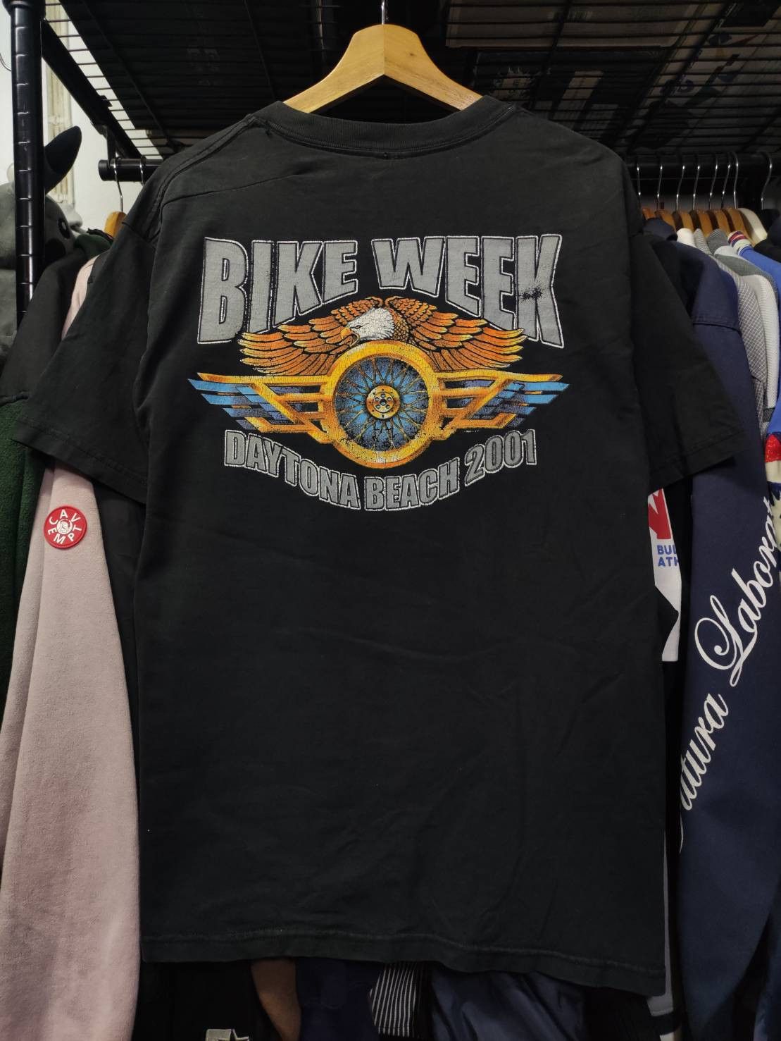 Harley Davidson Vtg 00's Bike Week Daytona Beach T-Shirt Size US L / EU 52-54 / 3 - 9 Thumbnail