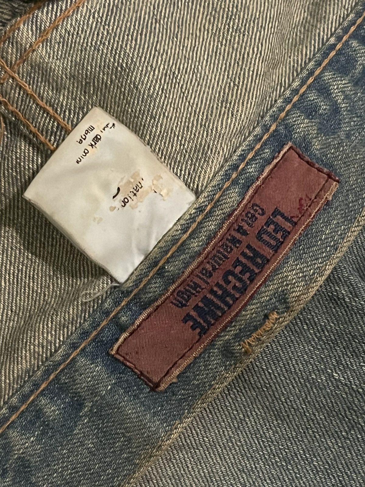 Undercover Led Rechwe Fragment Design Mud Washed Thunder Flare Jeans Size US 30 / EU 46 - 11 Thumbnail