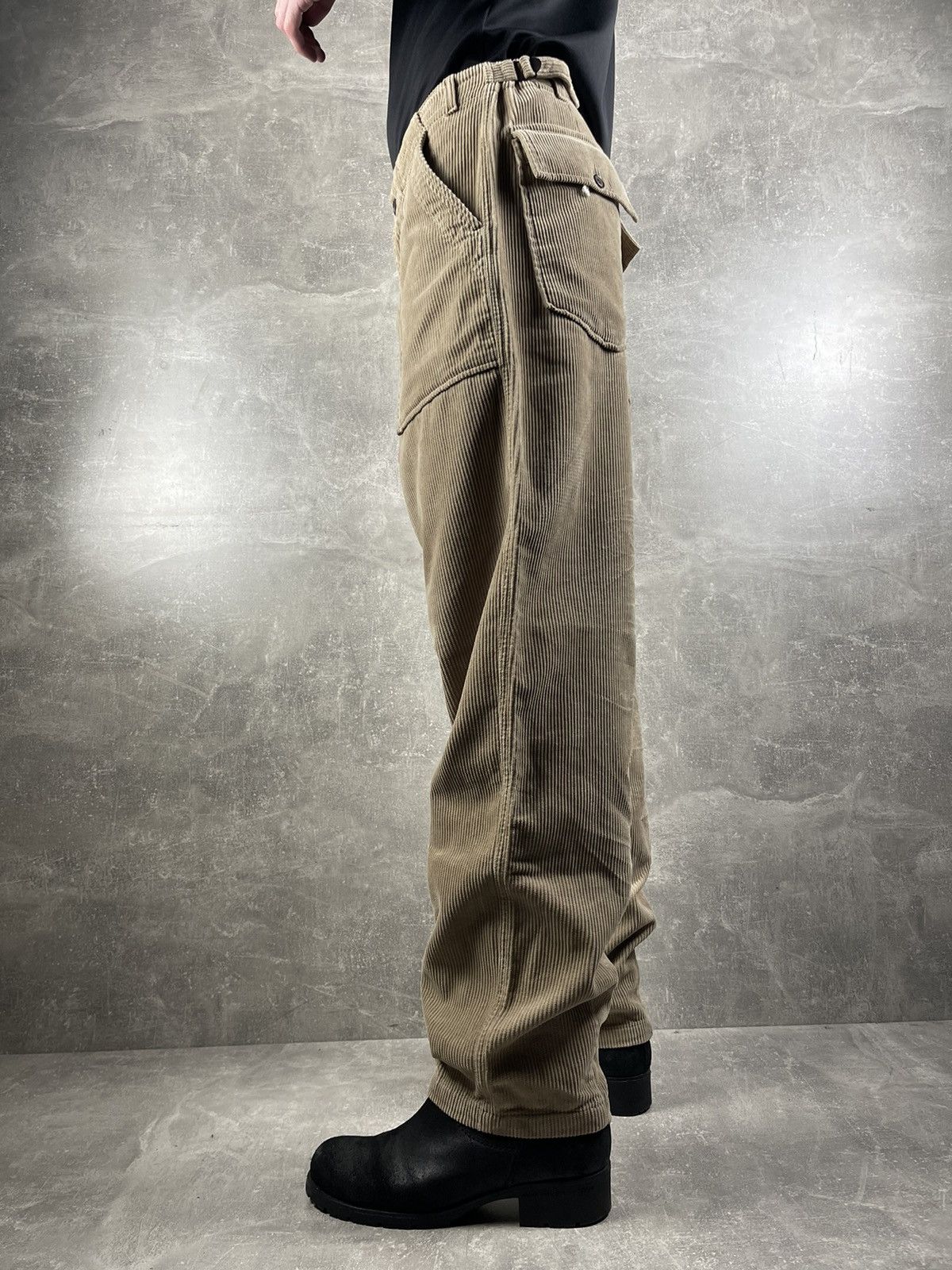 Universal Works Universal Works Fatigue Pants Beige Corduroy Utility Size US 30 / EU 46 - 6 Thumbnail