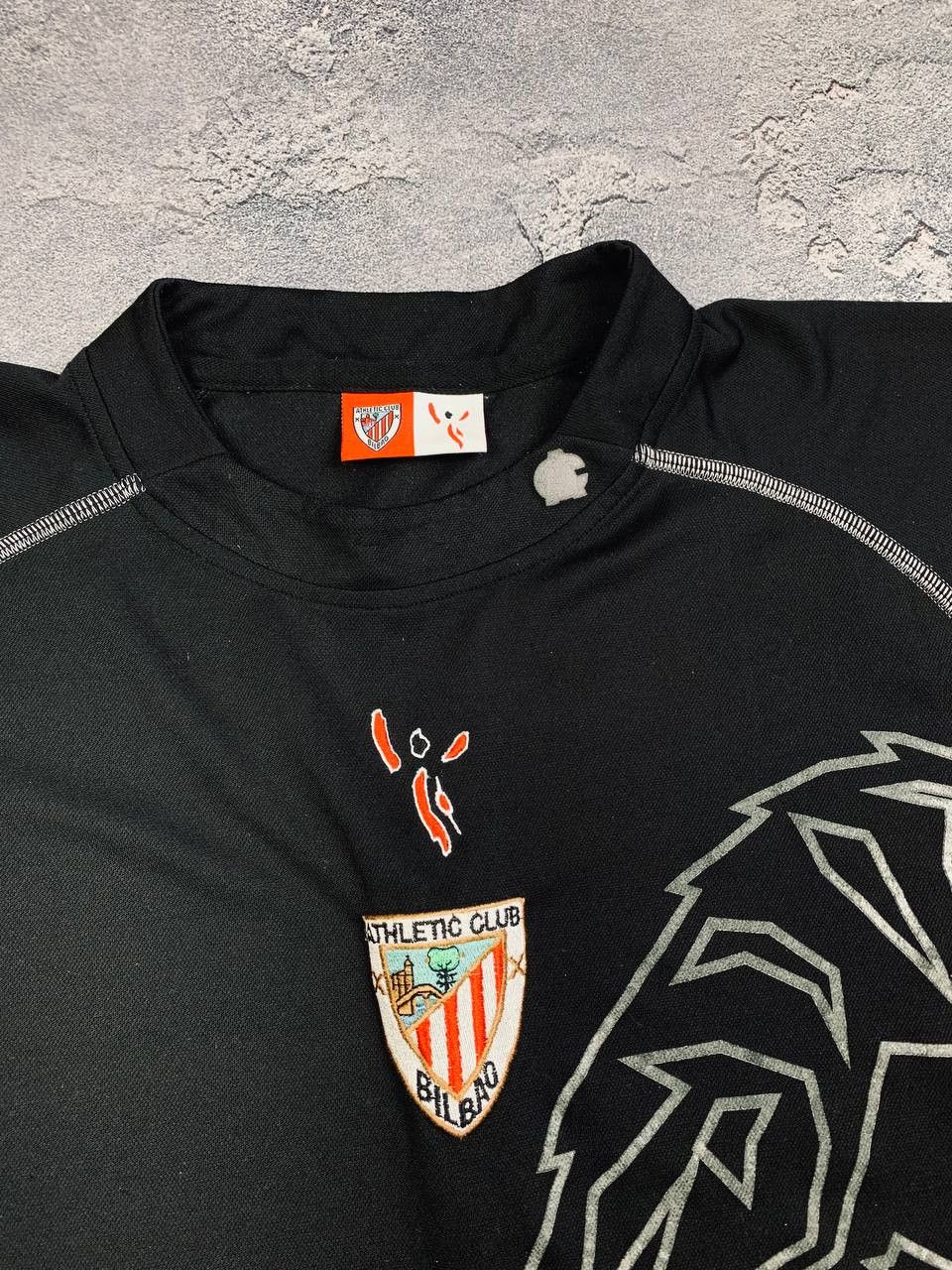 Other Athletic Bilbao 2005-2006 Homenaje Iribar Soccer Jersey Blac Size US S / EU 44-46 / 1 - 4 Thumbnail