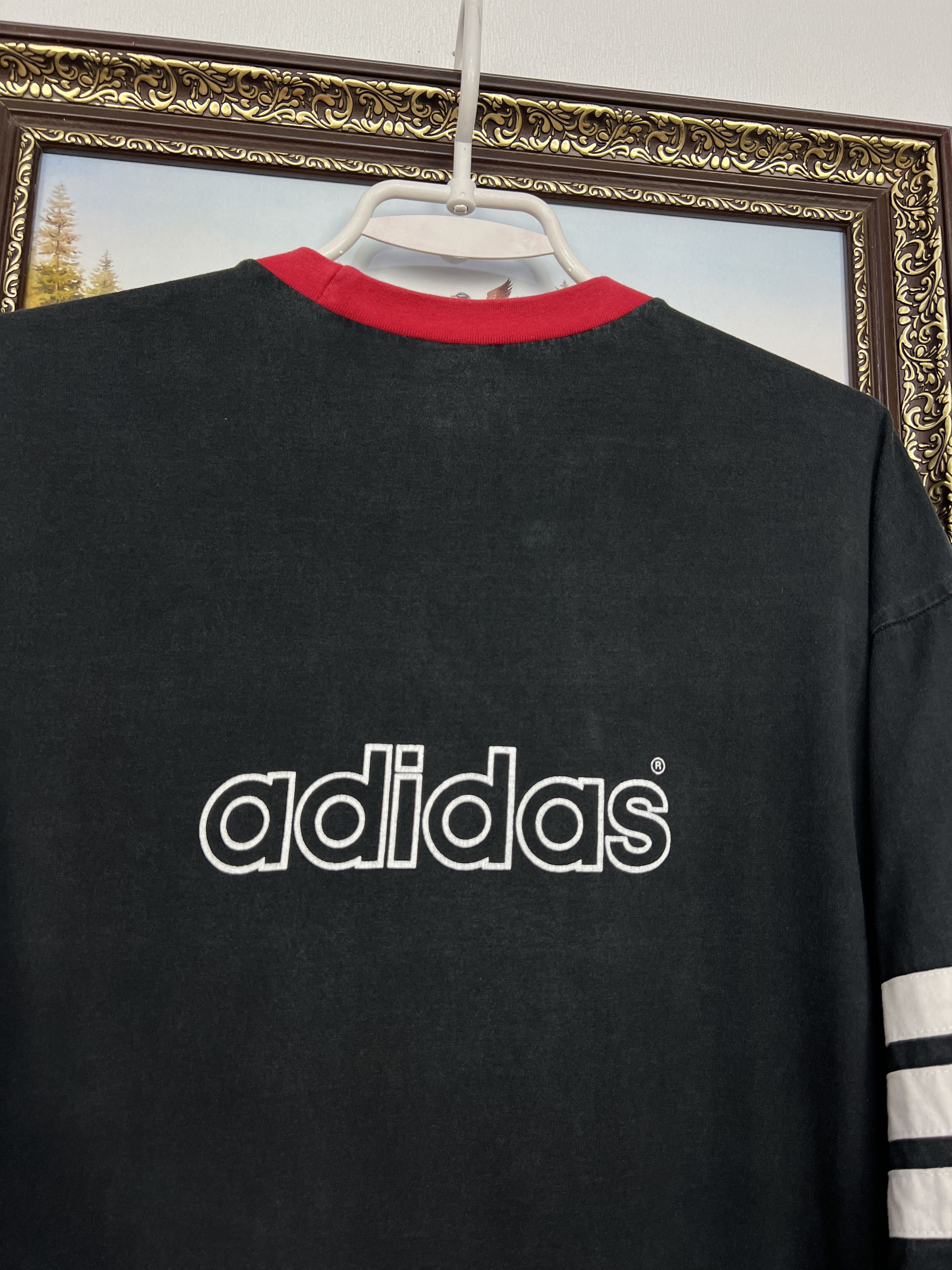 Adidas Vintage 90's Adidas Liverpool Football Train Shirt Soccer Size US L / EU 52-54 / 3 - 12 Thumbnail