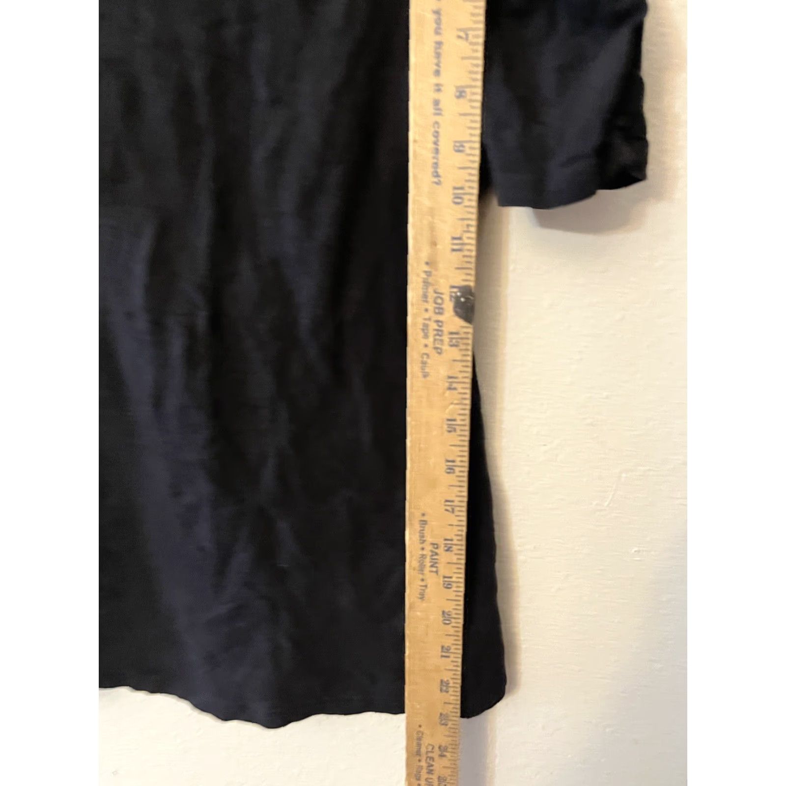H&M VINTAGE H&M Cotton T-Shirt Women Small Black Solid Crew Neck Casual All Seasons Men's Size S / US 4 / IT 40 - 4 Thumbnail