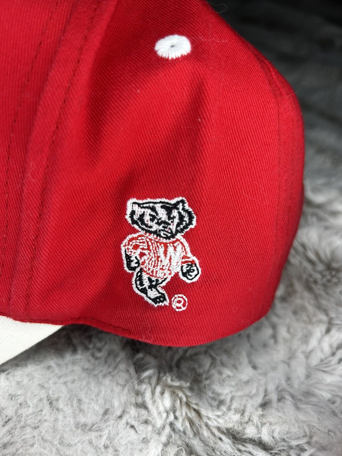 Starter Wisconsin Badgers dad hat Size ONE SIZE - 2 Thumbnail