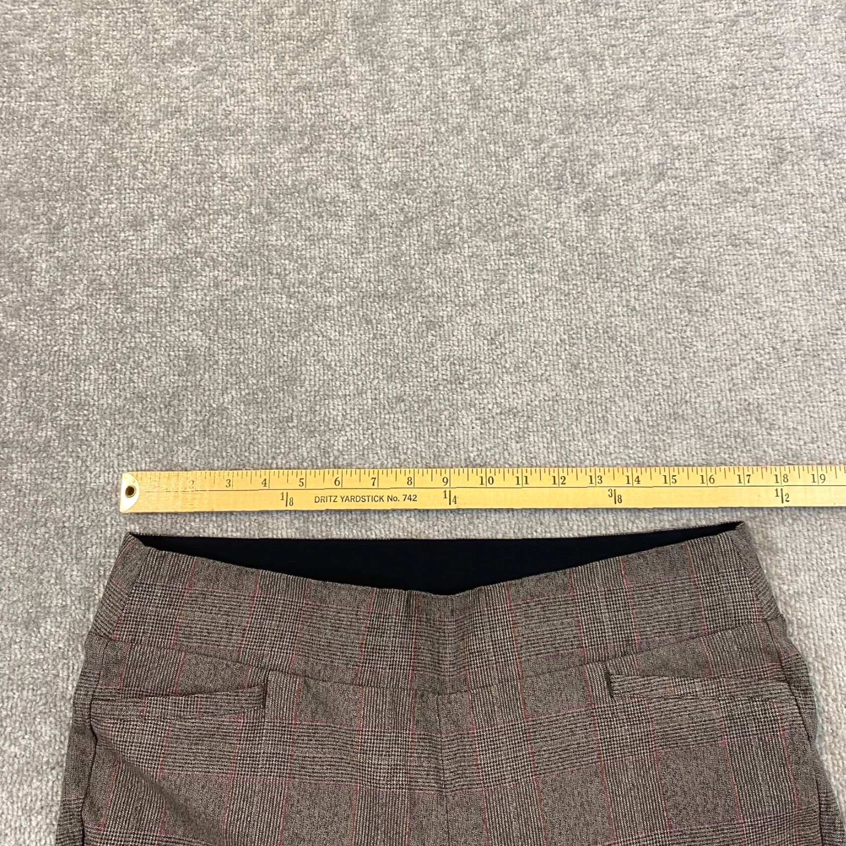 Soft Surroundings Soft Surroundings Pants Womens Large Straight Stretch Pull On Career Workwear Brown Multicolor Dress Pants Casual Formal Size 36" / US 14 / IT 50 - 5 Thumbnail