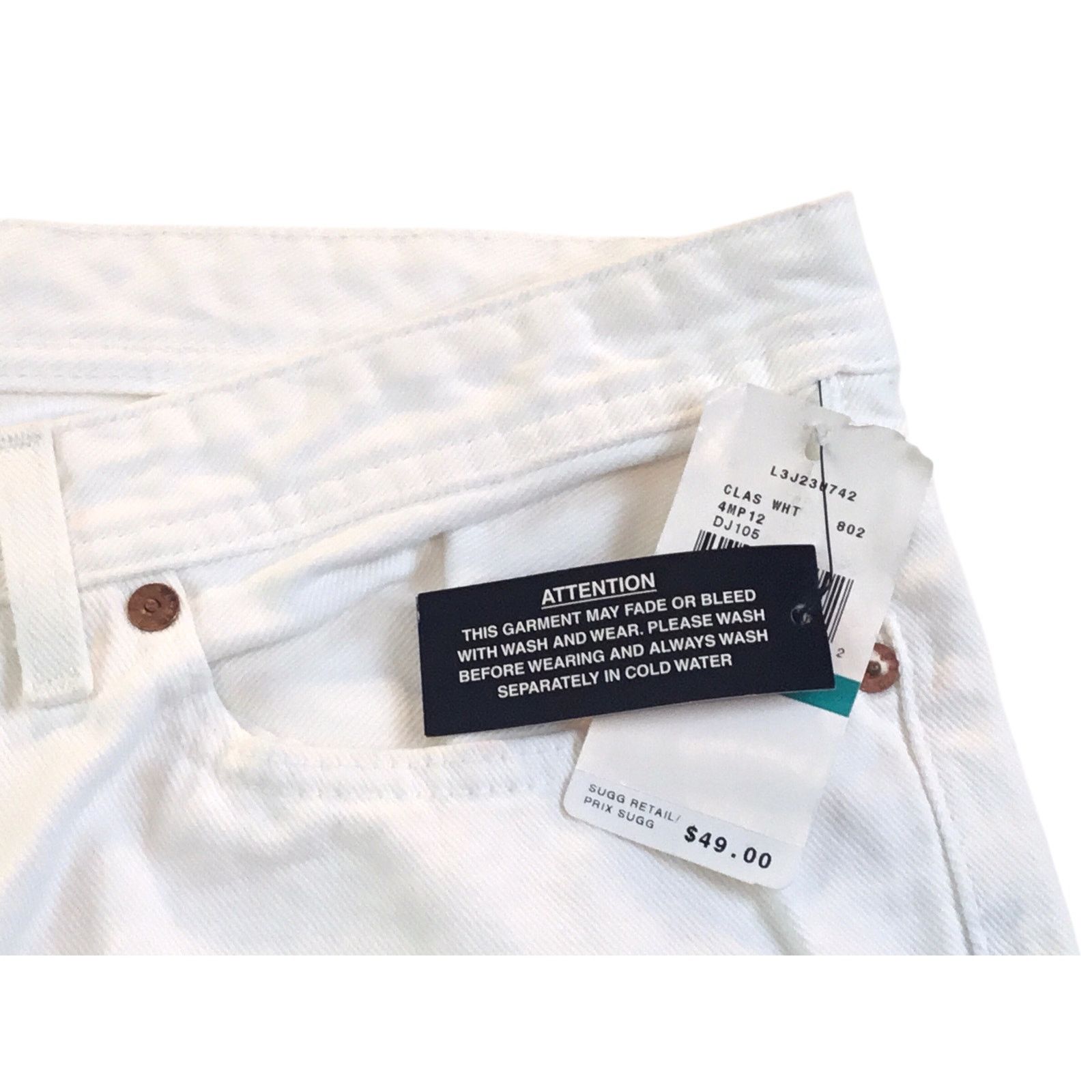 Polo Ralph Lauren Ralph Lauren Polo Jeans Company White 16 Cropped Relaxed NWT Size 38" / US 16 / IT 52 - 1 Thumbnail