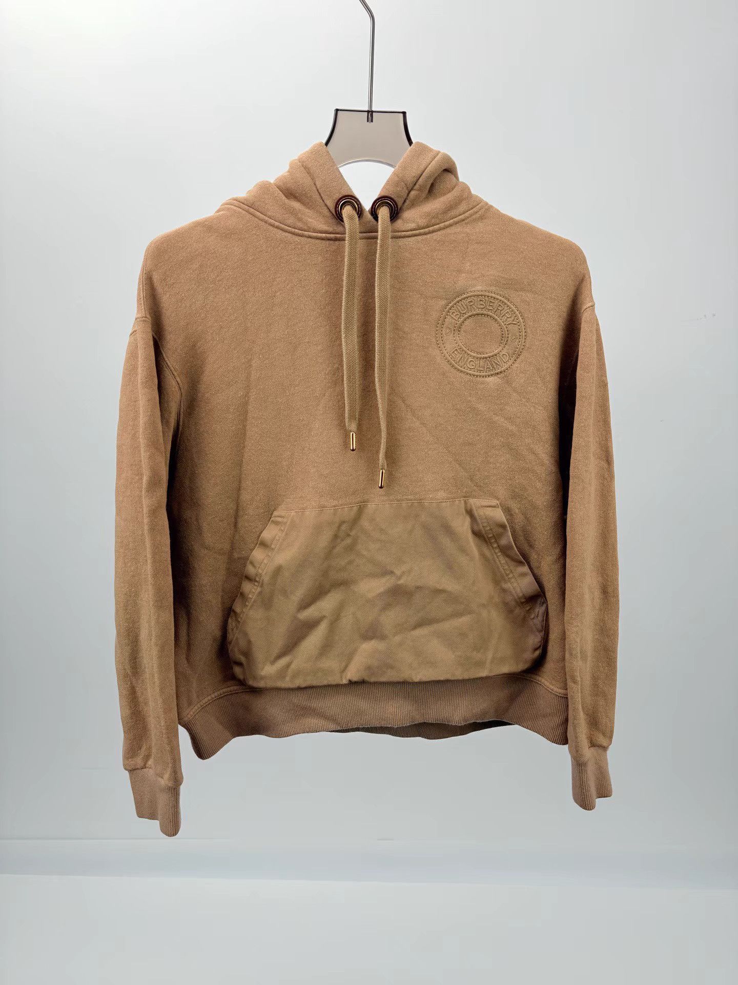Burberry BURBERRY Logo Hooded Sweatshirt K1 Size US XL / EU 56 / 4 - 1 Thumbnail