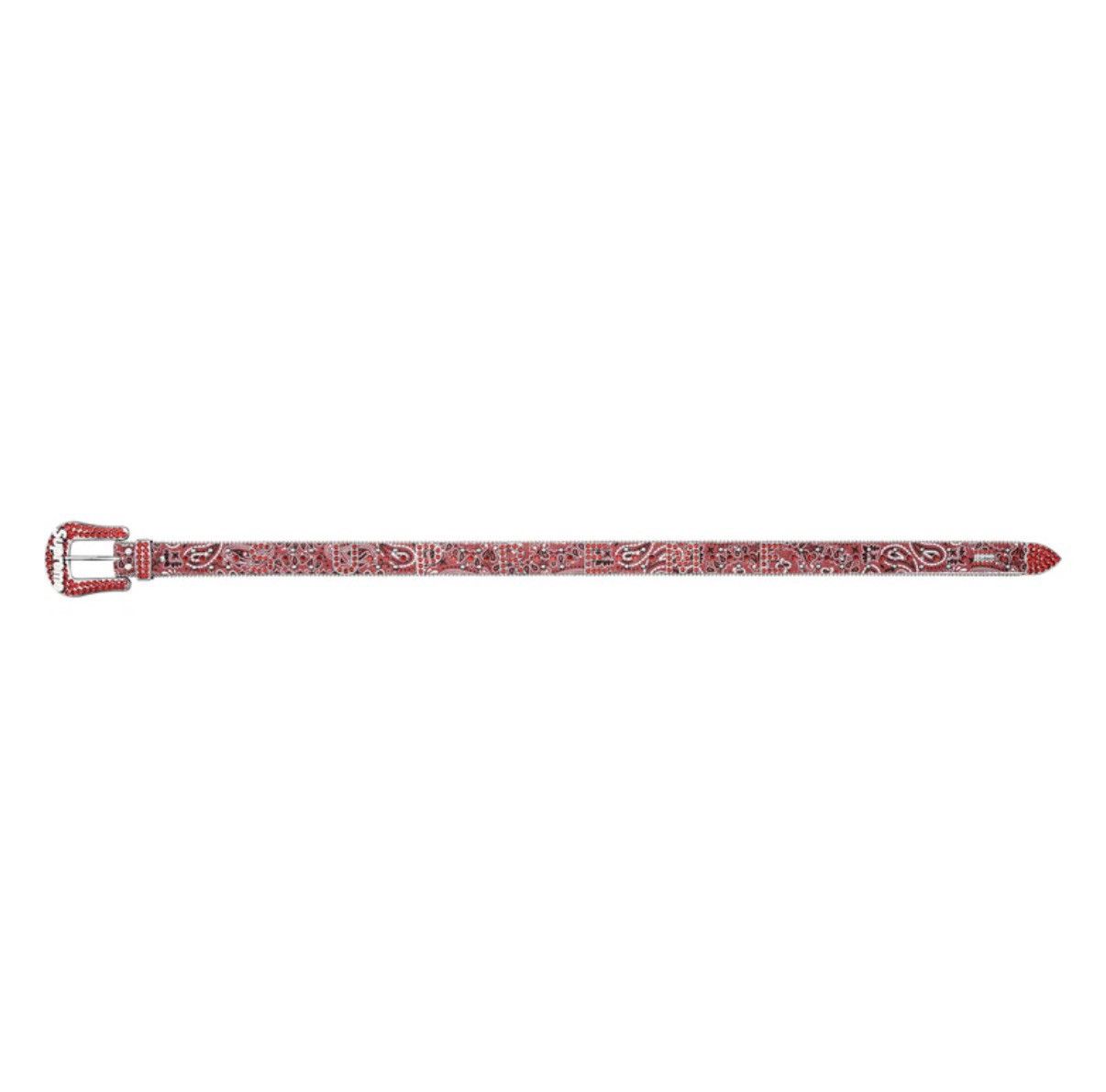 B.B. Simon × Supreme Supreme/b.b. Simon Red Bandana Belt SS26 Size 36 - 10 Thumbnail