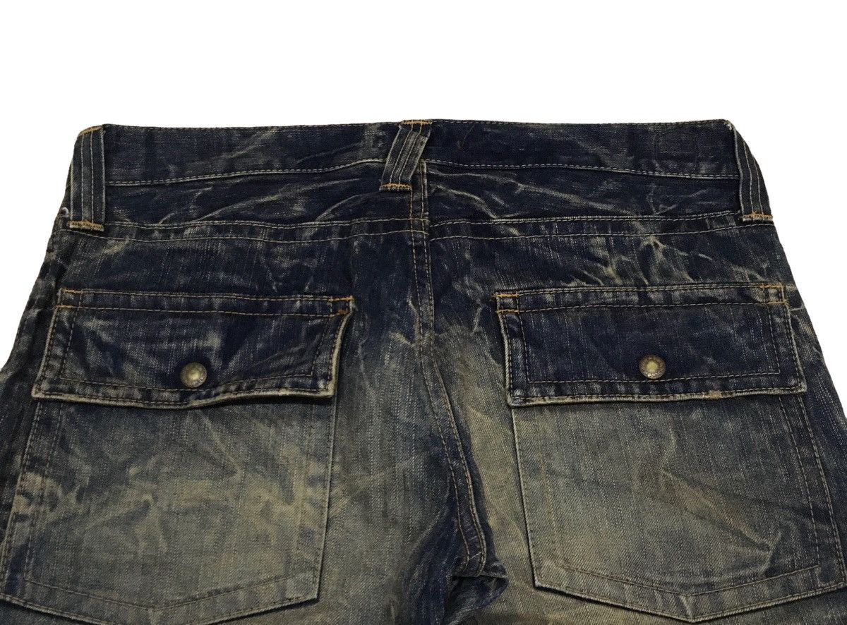 Japanese Brand Rare Design Vintage Brand Blue Way Bust Pants Jeans 1990s Size US 34 / EU 50 - 4 Thumbnail