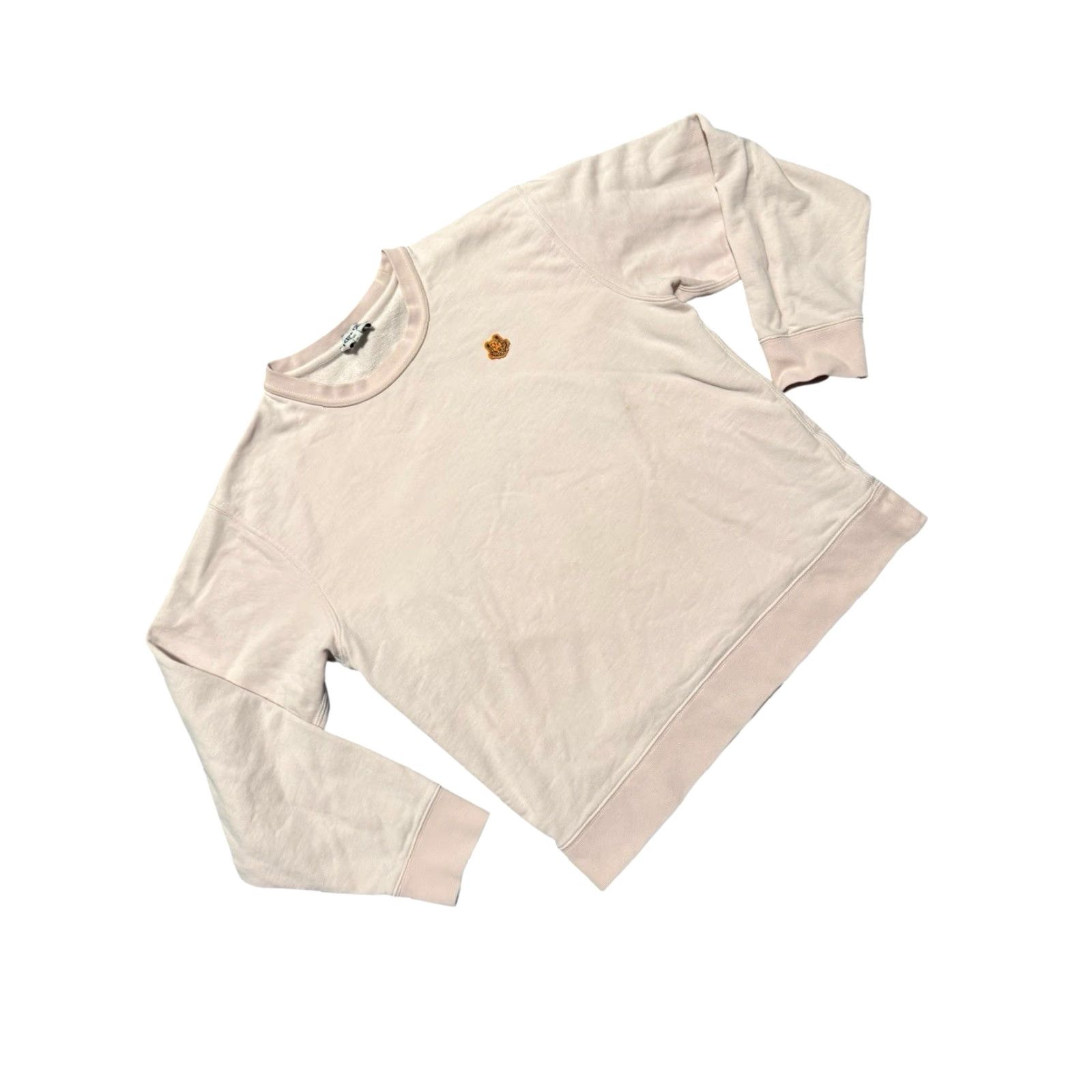 Kenzo KENZO Tiger Crest Logo sweatshirt Pink Size Large Women's Size L / US 10 / IT 46 - 3 Thumbnail