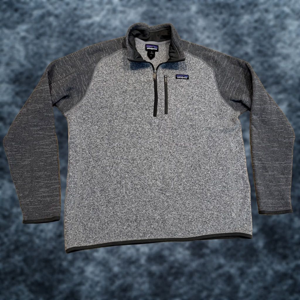 Patagonia Patagonia 1/4 Zip Fleece Better Sweater Men’s XL Two Tone Grey Pullover Size US XL / EU 56 / 4 - 1 Thumbnail