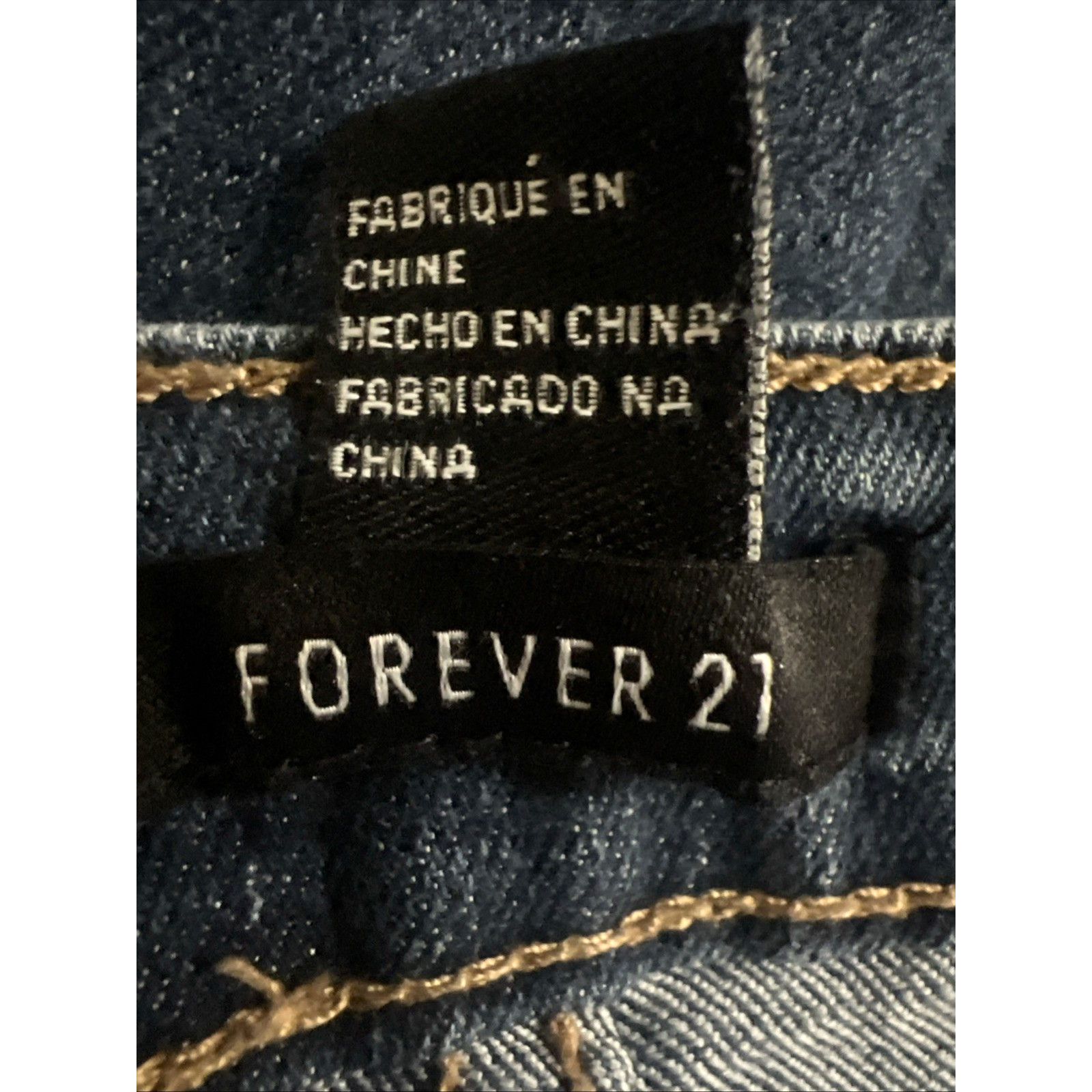 Forever 21 Forever 21 Distressed Denim Skinny Jeans Jegging 26x28 Size 26" / US 2 / IT 38 - 5 Thumbnail