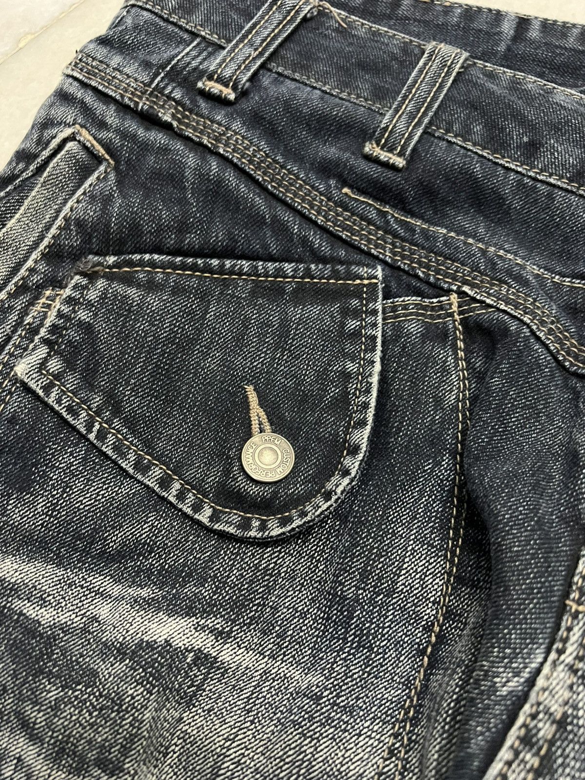 PPFM 🌈Insane PPFM Booze & Pills & Powders Multipocket Punk Jean Size US 34 / EU 50 - 16 Thumbnail