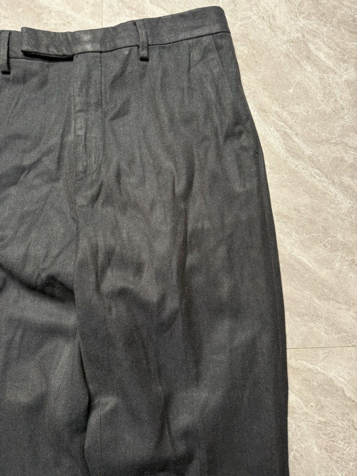 Miu Miu Miu miu x Prada Wax Light Denim Trouser Size US 33 - 2 Thumbnail