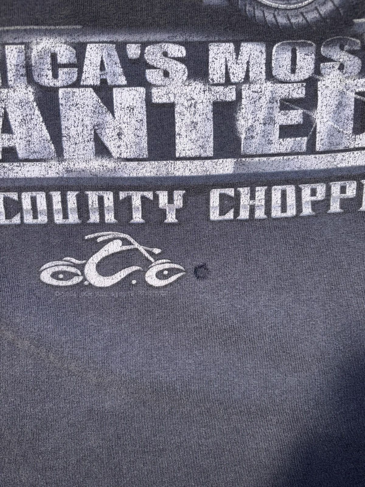 West Coast Choppers Orange County Choppers Americans Wanted Thrashed Motorcycle Size US XL / EU 56 / 4 - 9 Thumbnail