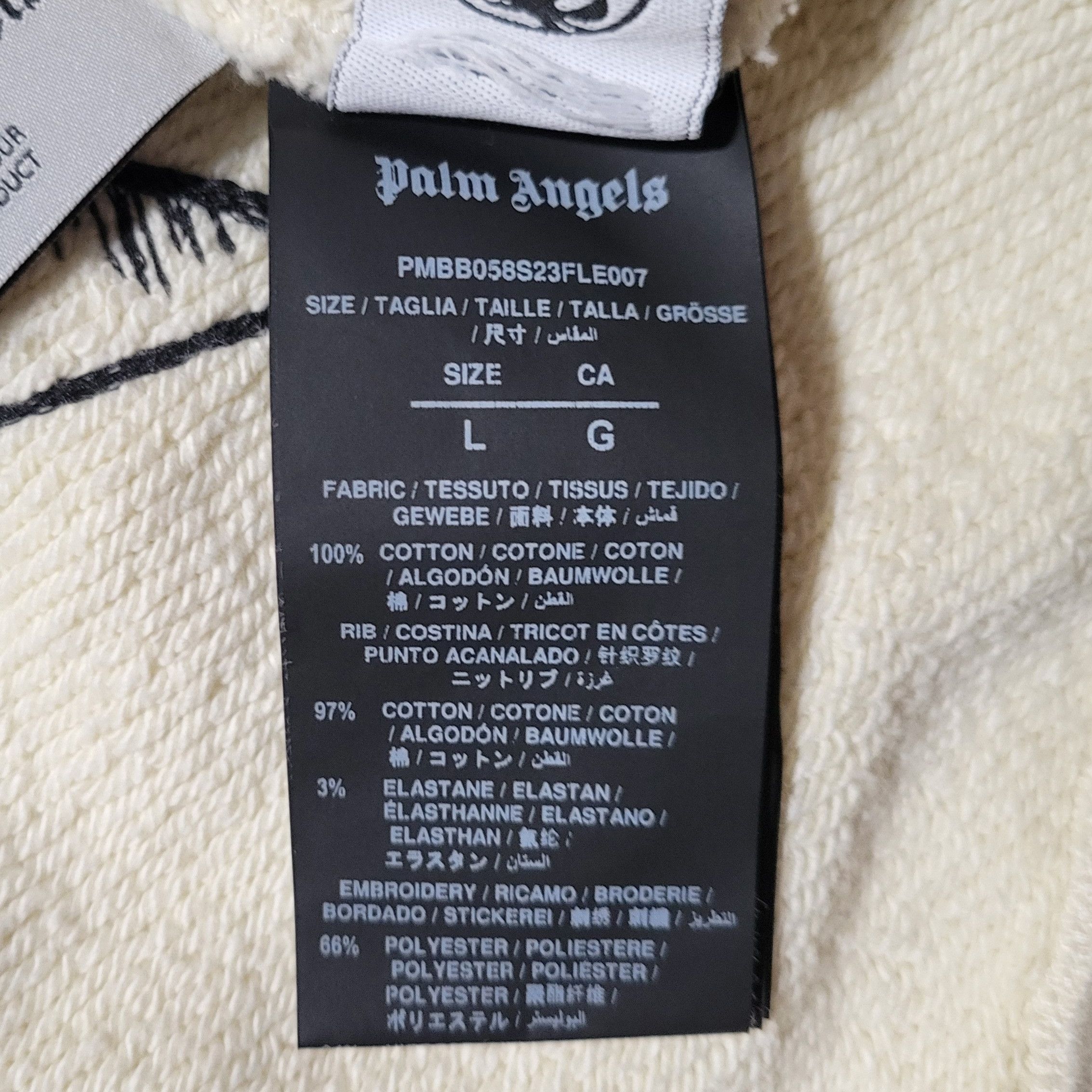 Palm Angels Split Shark Hoodie Size US L / EU 52-54 / 3 - 8 Thumbnail