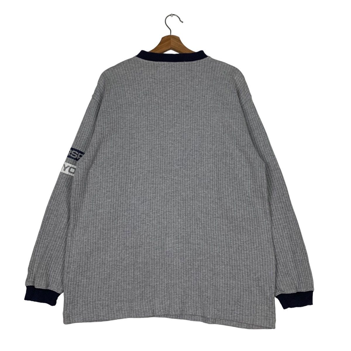 Alexander Julian COLOURSPORT Embroidery Big Logo V Neck Sweater #0461-C21 Size US L / EU 52-54 / 3 - 7 Thumbnail