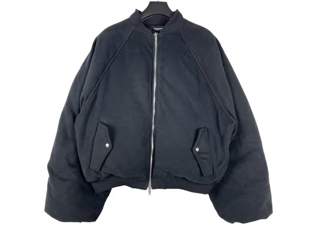 FAR FROM WHAT Far Archive Oversized Padded Bomber Jacket J31 Size US XS / EU 42 / 0 - 1 Thumbnail