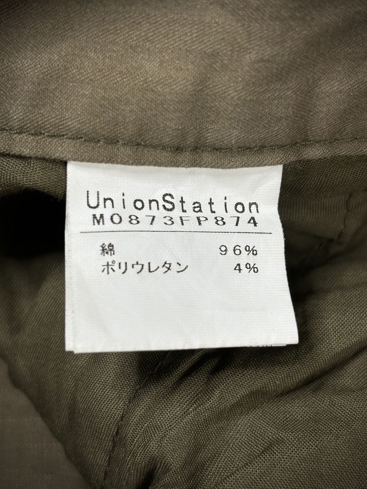 Japanese Brand 2000’s Union Station - Japan Tactical Cargo Pants Size US 33 - 5 Thumbnail