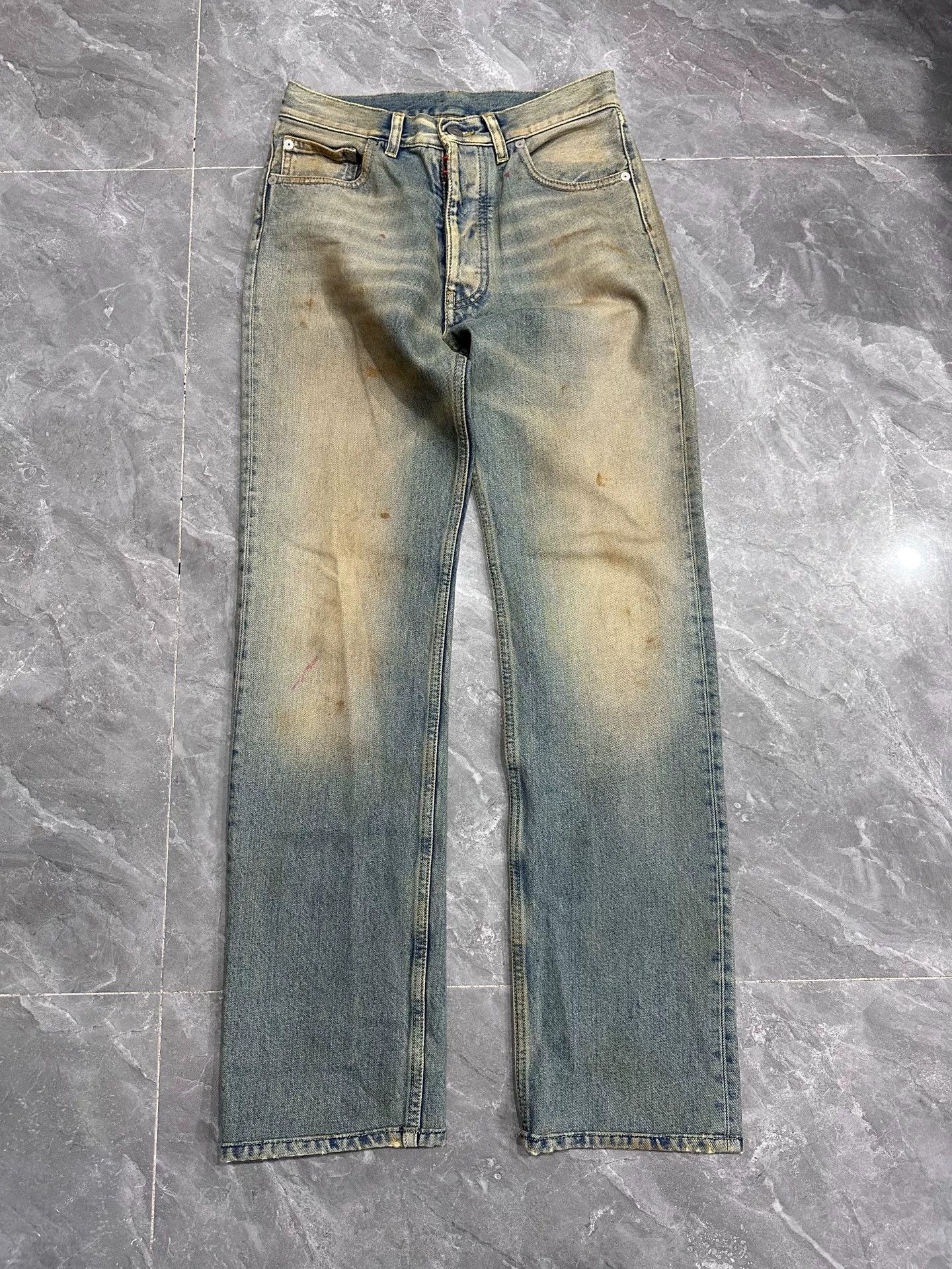 MM6 Maison Margiela MM6 Micro-Flare Jeans Size 26" / US 2 / IT 38 - 1 Thumbnail