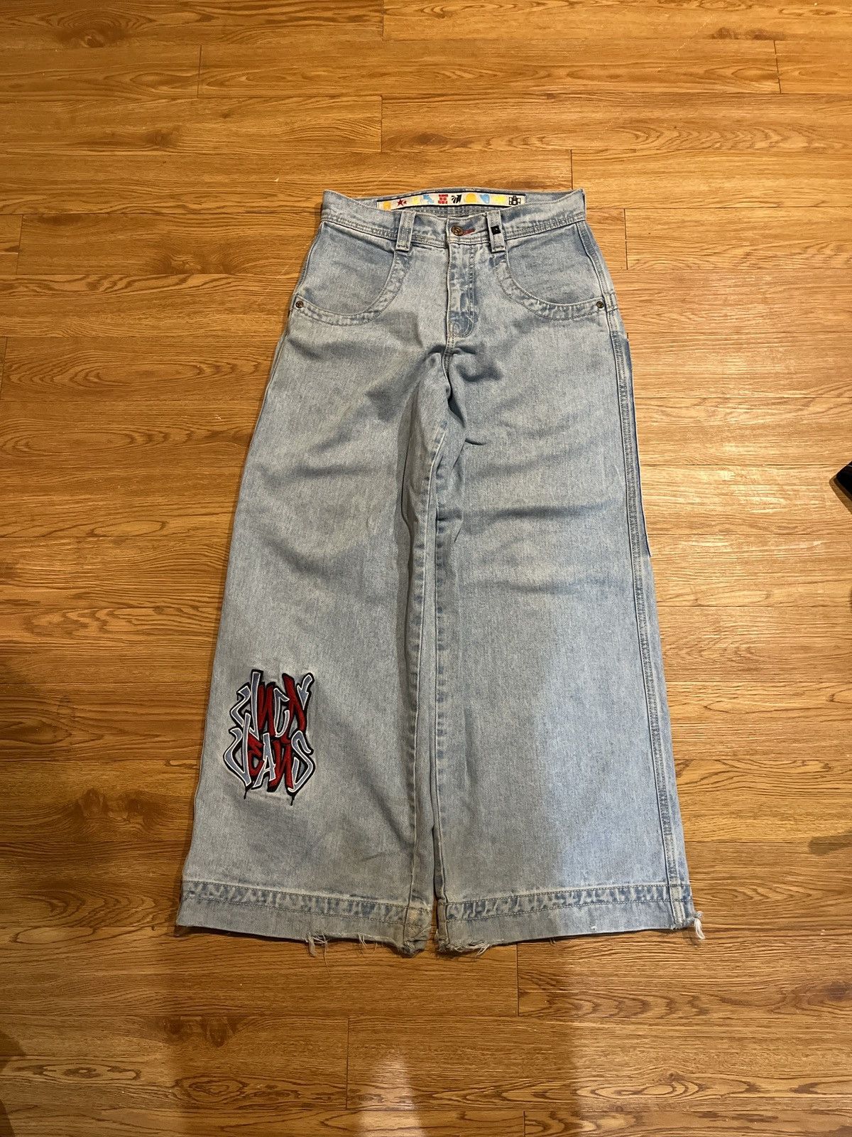 JNCO baggy distressed website jnco skater jeans Size US 32 / EU 48 - 1 Thumbnail