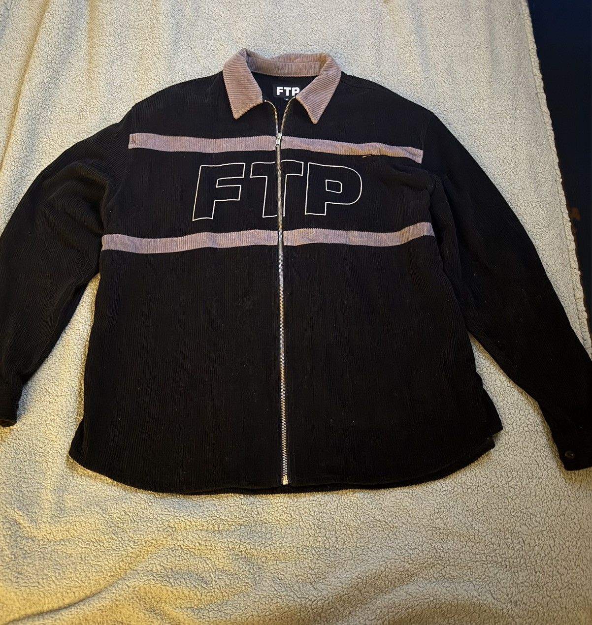 Fuck The Population FTP Corduroy Full Zip Size US XXL / EU 58 / 5 - 1 Thumbnail