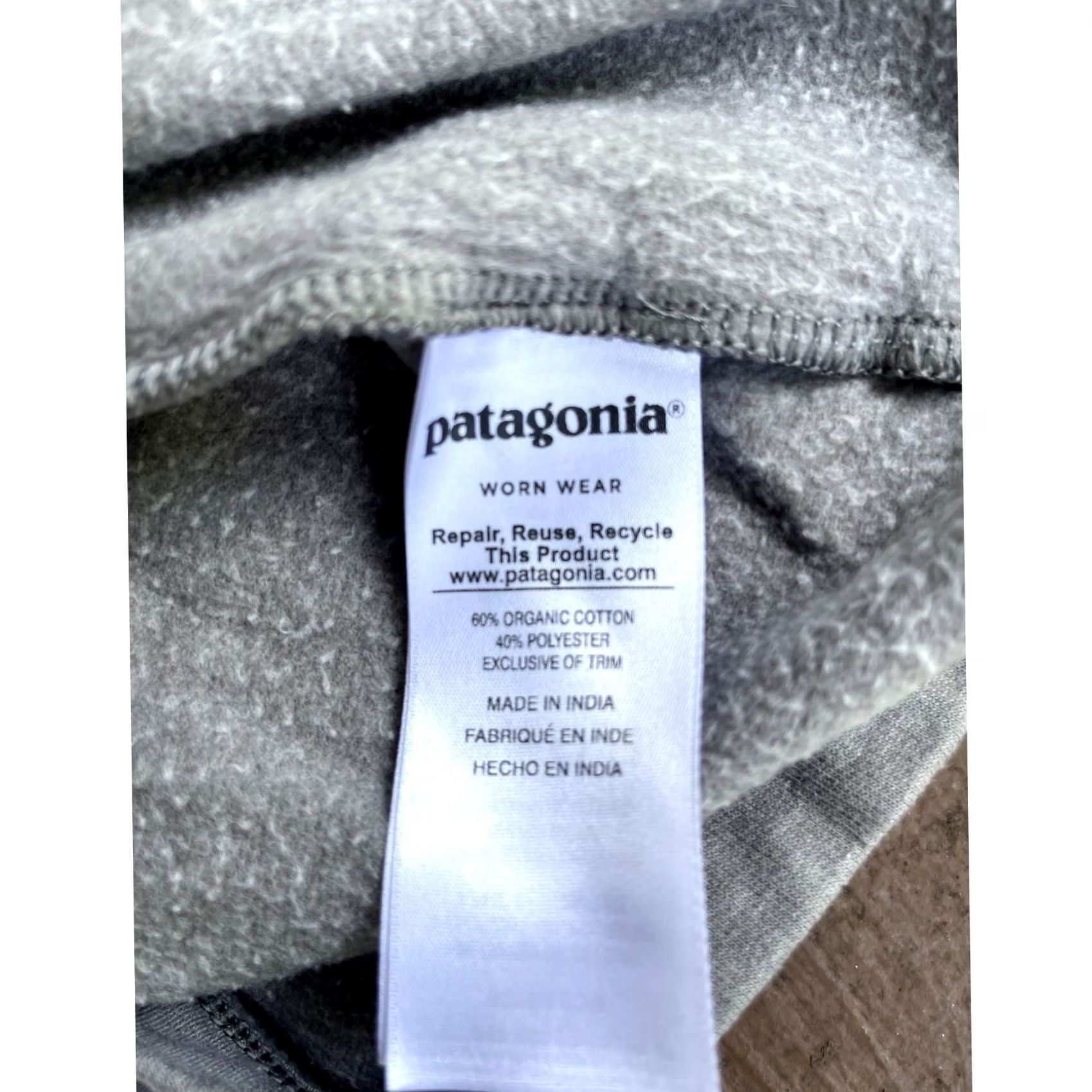 Patagonia VINTAGE Patagonia Men's P-6 Logo Lightweight Crew Sweatshirt Size S Basin Green Sweatshirt Mens 1950s 60s 70s Size US S / EU 44-46 / 1 - 6 Thumbnail
