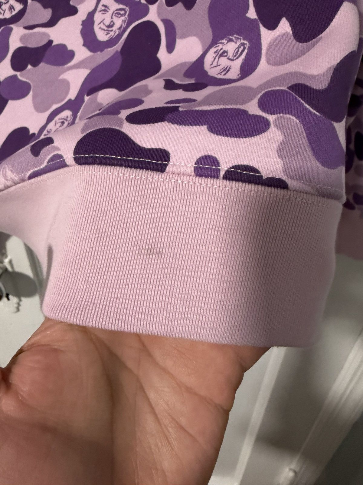 Japanese Brand Bape Jose Wong ABCD Full Zip Hoodie Purple Size US M / EU 48-50 / 2 - 5 Thumbnail