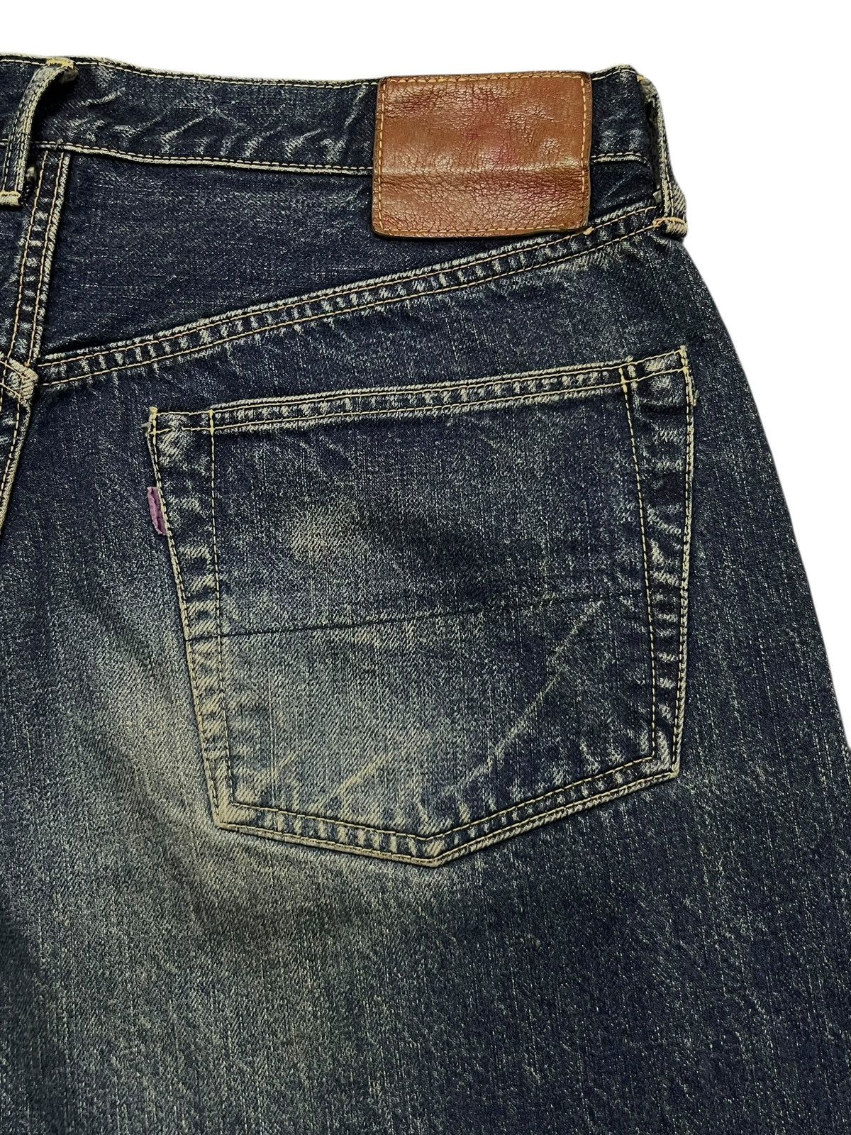 Evisu Baggy Vintage 90s Japanese Selvedge Denim “Osaka-inspired” Size US 32 / EU 48 - 15 Thumbnail