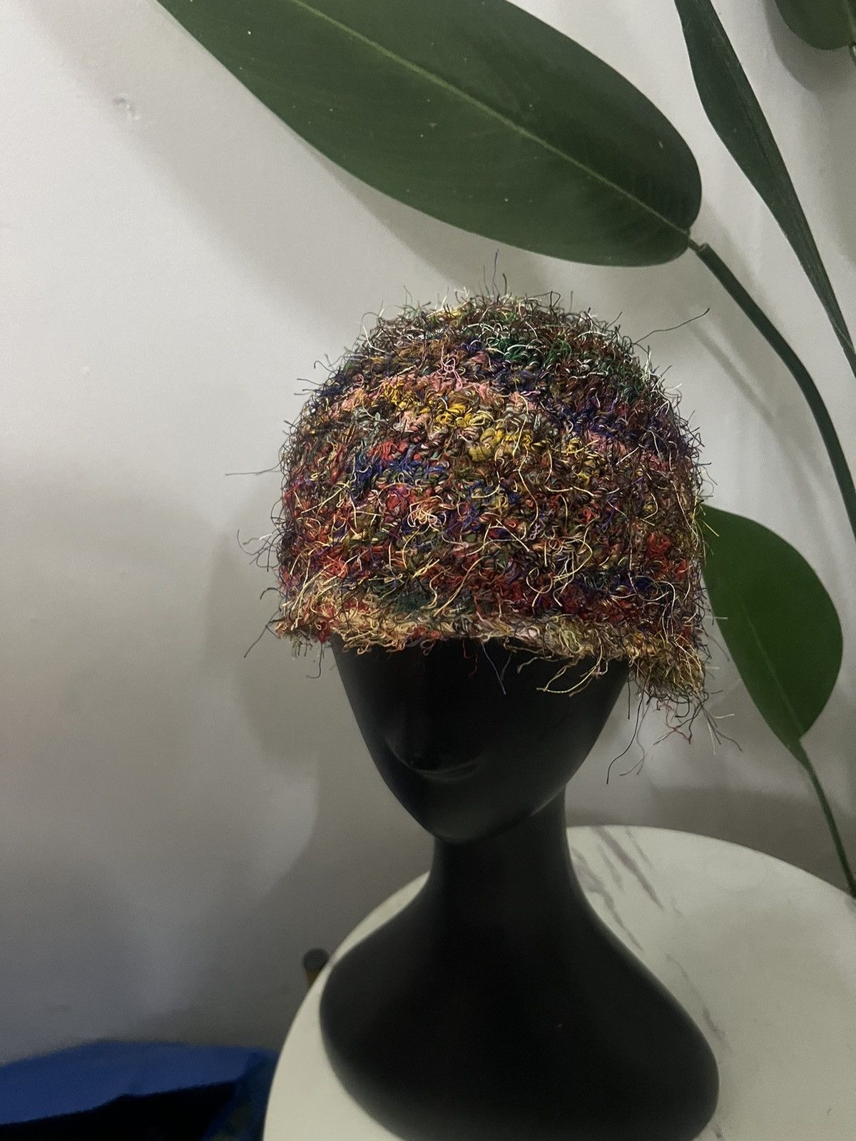 By Walid × Japanese Brand × Vintage VINTAGE MOHAIR BEANIE HAT Size ONE SIZE - 2 Thumbnail