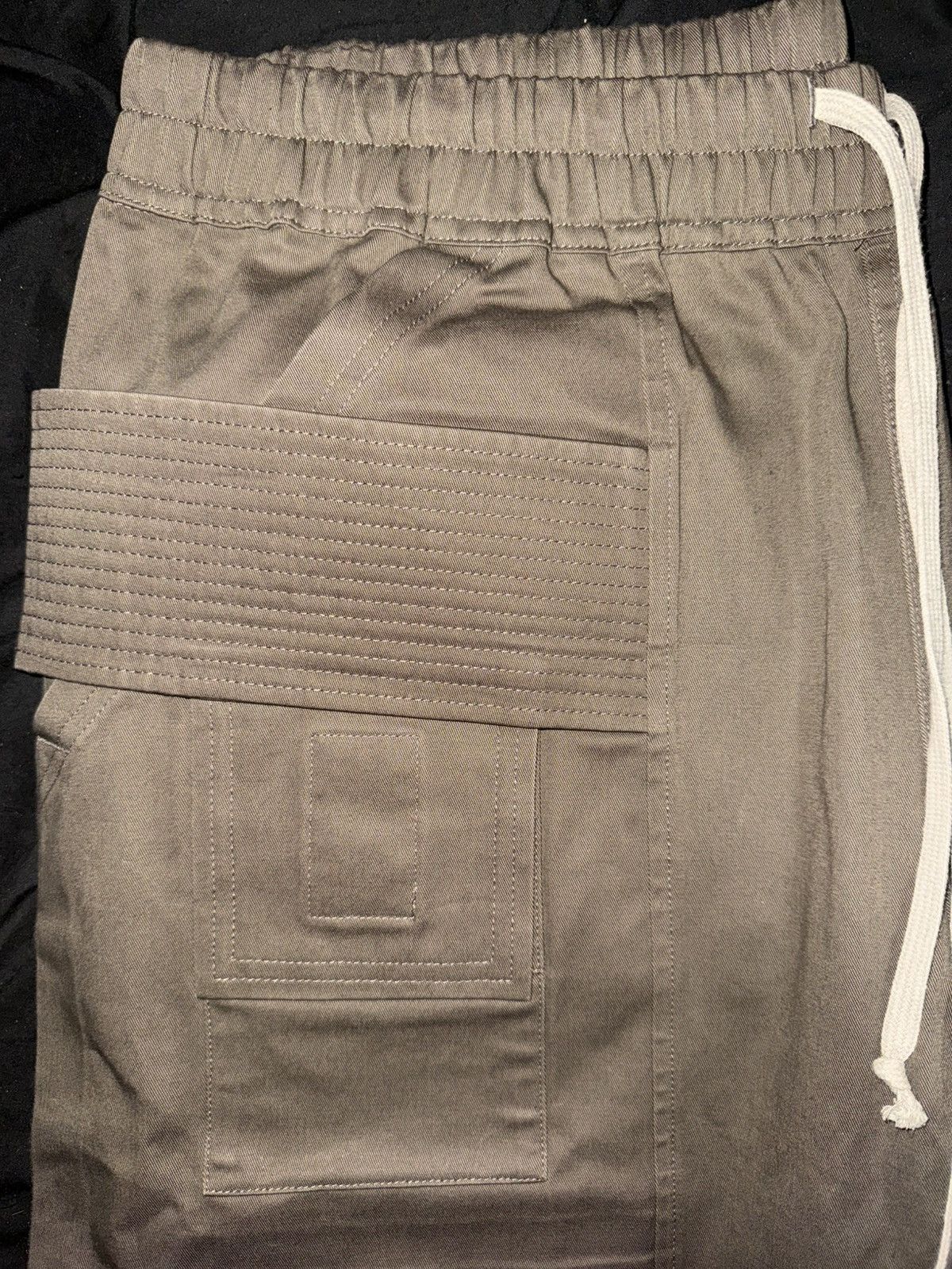 Rick Owens DRKSHDW Creatch Cargo Pants Dust Grey