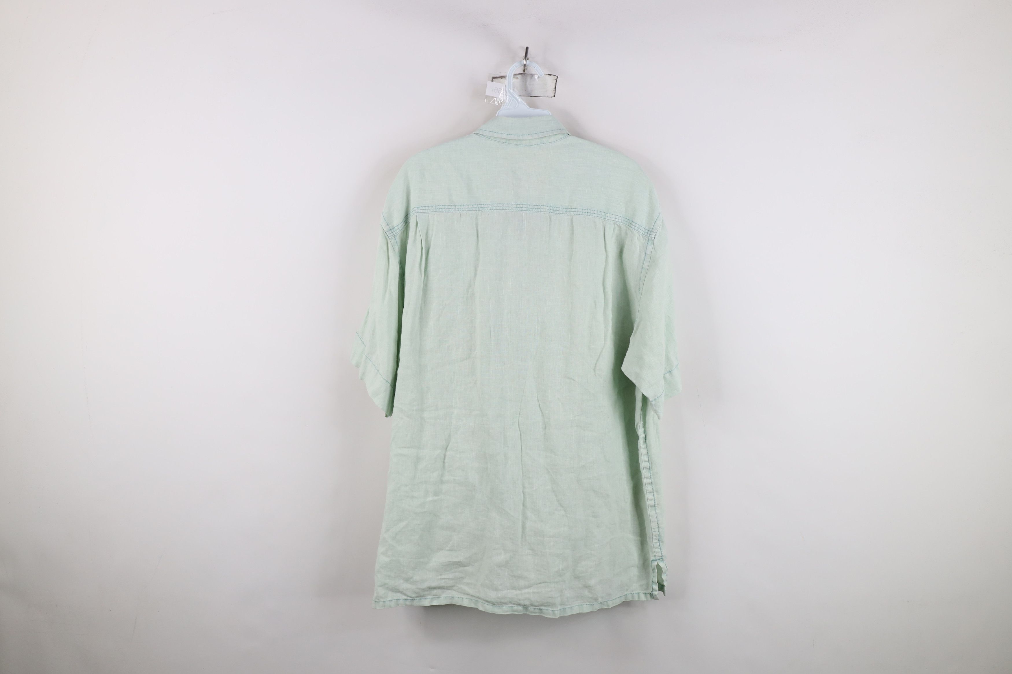 Tommy Bahama Vintage Tommy Bahama Relax Linen Short Sleeve Button Shirt Size US L / EU 52-54 / 3 - 12 Thumbnail