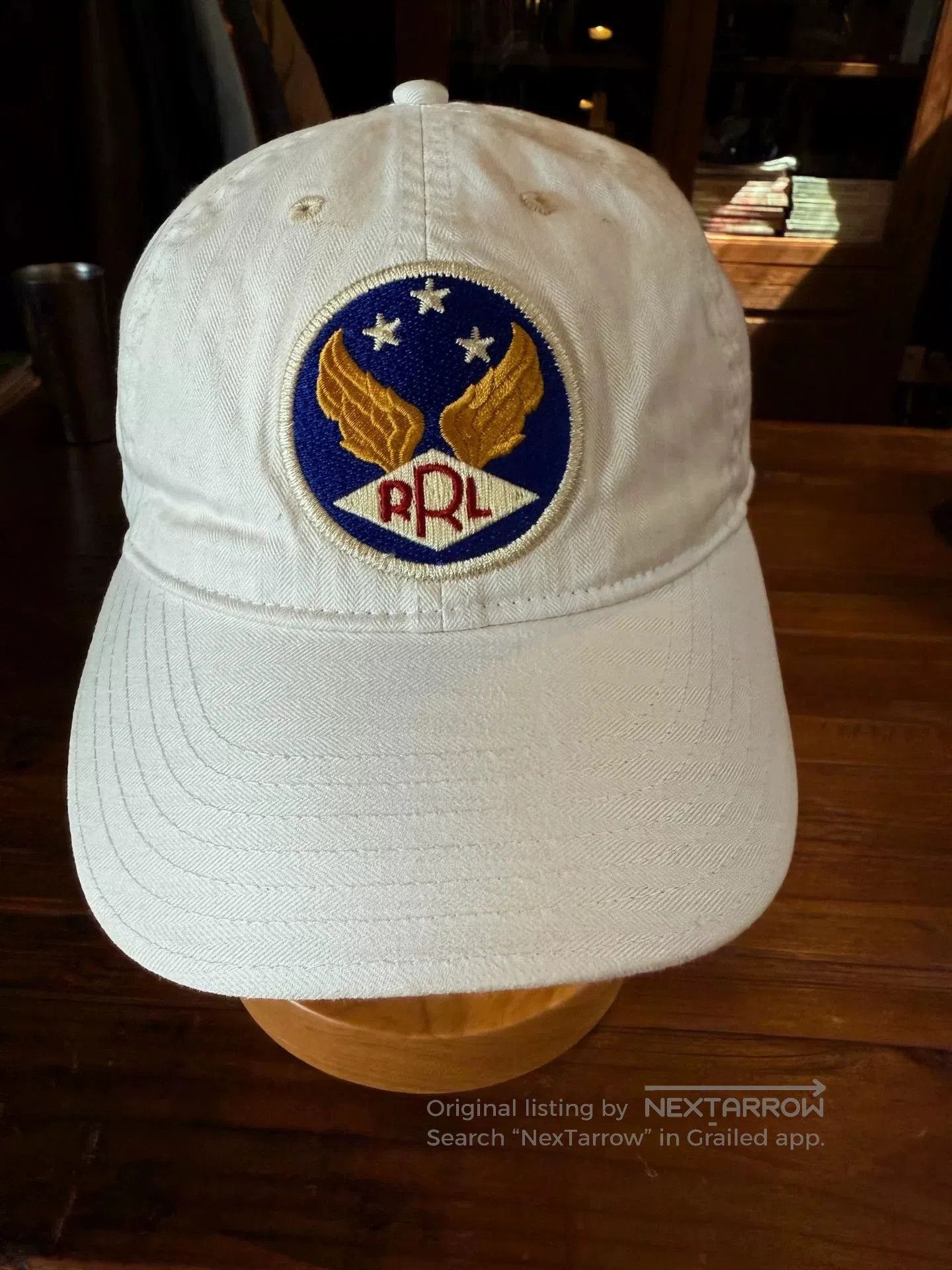 RRL Ralph Lauren RRL Ralph Lauren White Baseball Cap. Size ONE SIZE - 1 Thumbnail