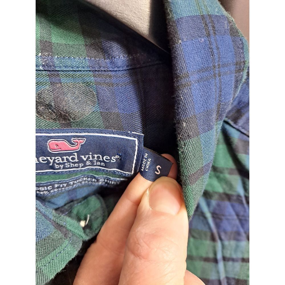 Vineyard Vines Vineyard Vines Classic Fit Tucker Plaid Button Down Shirt Gr Size US S / EU 44-46 / 1 - 4 Thumbnail