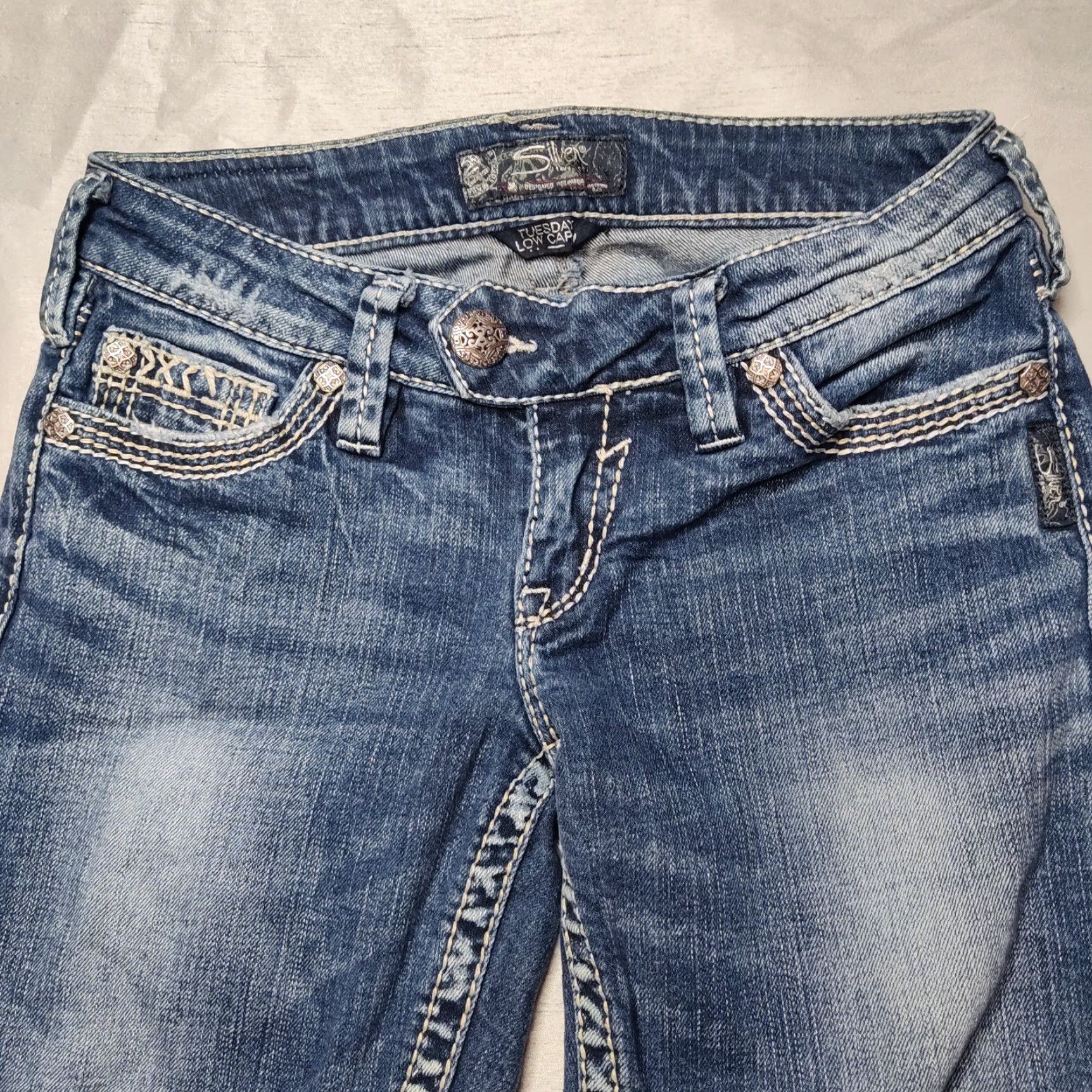 Silver Jeans Co. VINTAGE Size 26" / US 2 / IT 38 - 5 Thumbnail