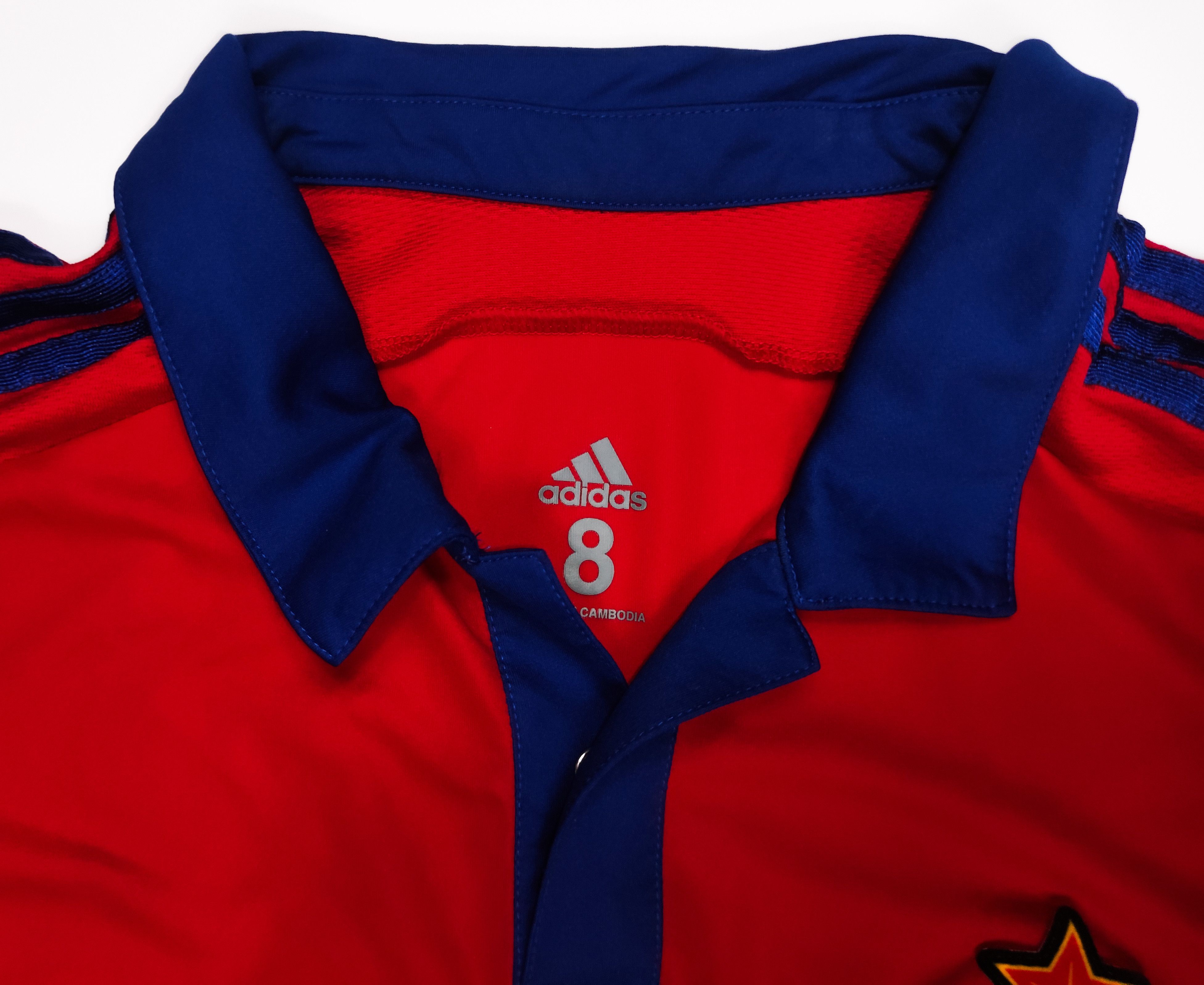 Adidas CSKA Moscow 2015 2016 Adidas Authentic Home Shirt Kit Jersey Size US S / EU 44-46 / 1 - 3 Thumbnail