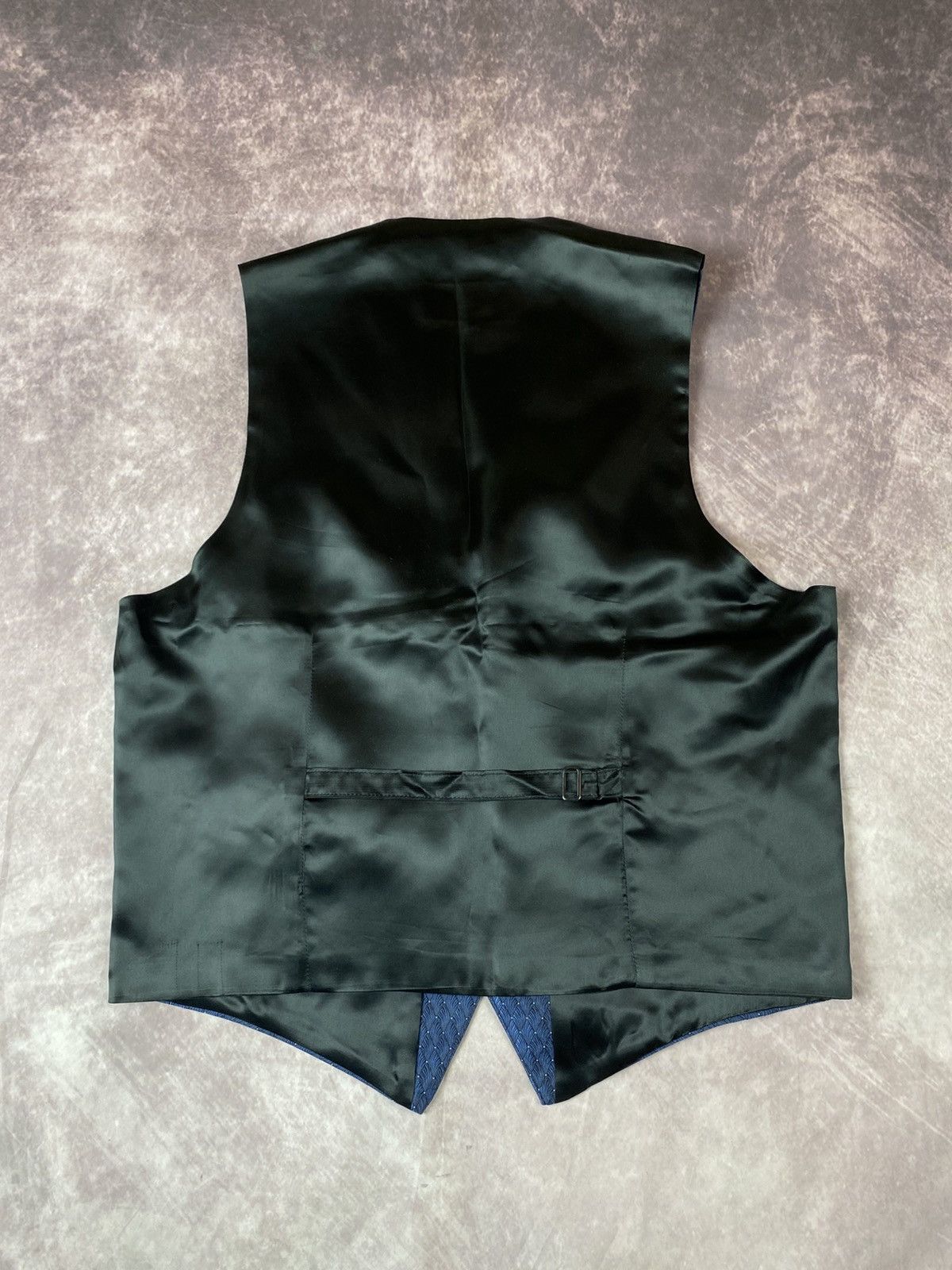 Balmain Balmain Silk Classic Vest with Metal Button Made in England Size 48R - 6 Thumbnail