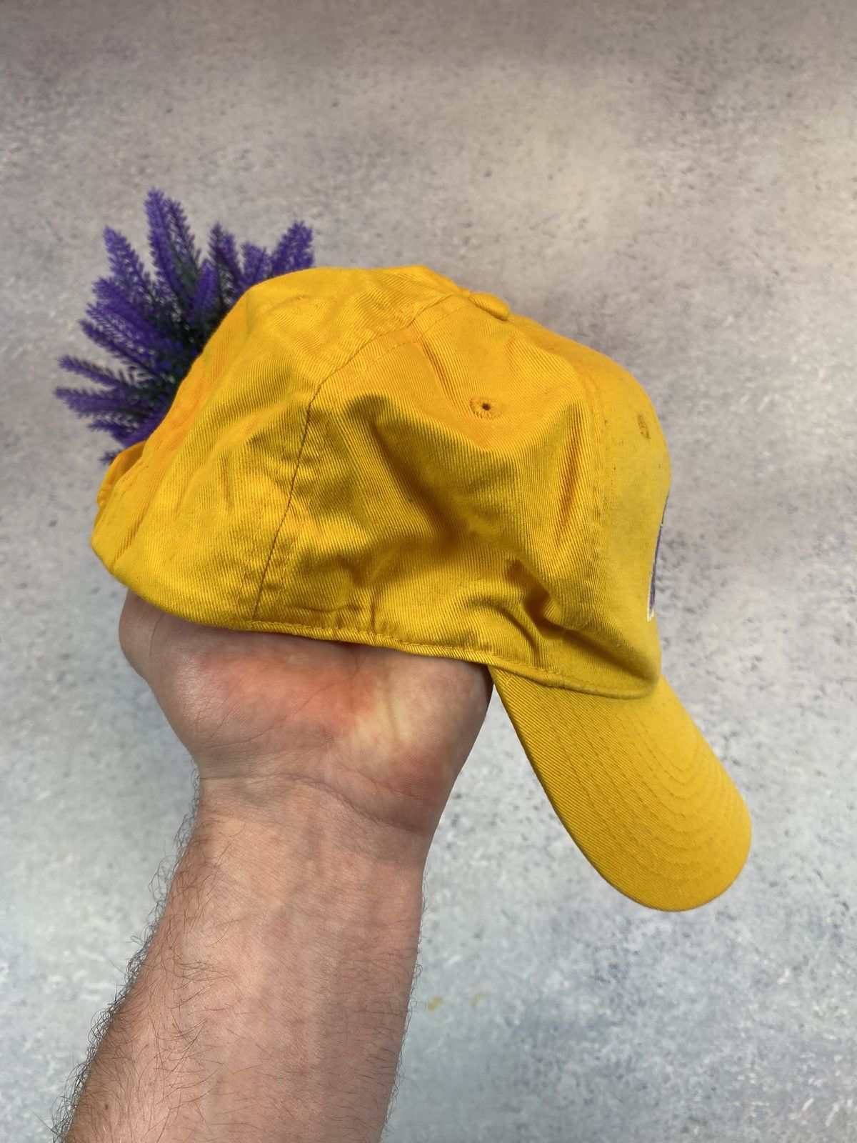 NBA NBA L.A Lakers Yellow Cap Size ONE SIZE - 6 Thumbnail