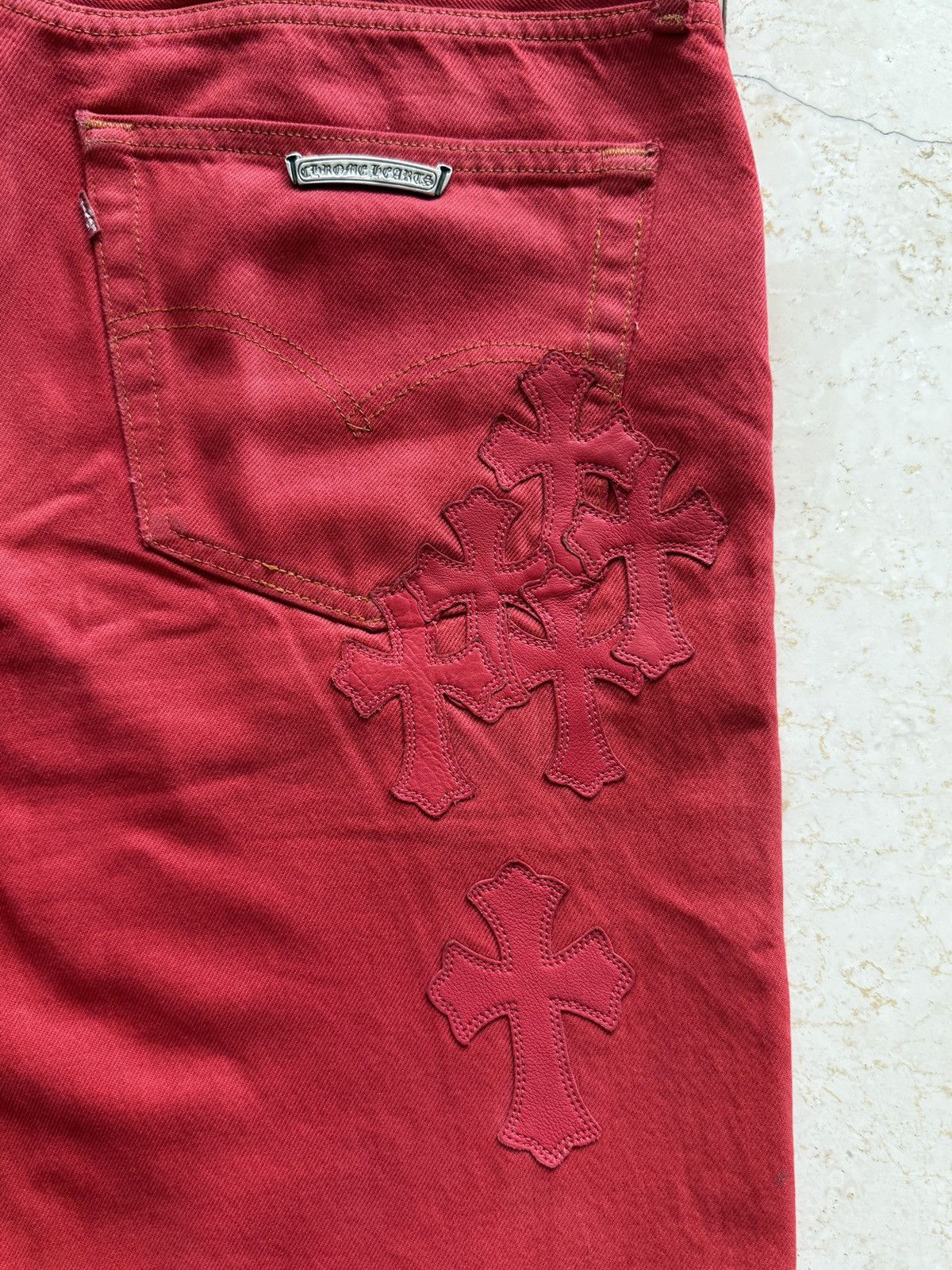 Chrome Hearts Chrome hearts Levi 501 jeans Size US 38 / EU 54 - 7 Thumbnail