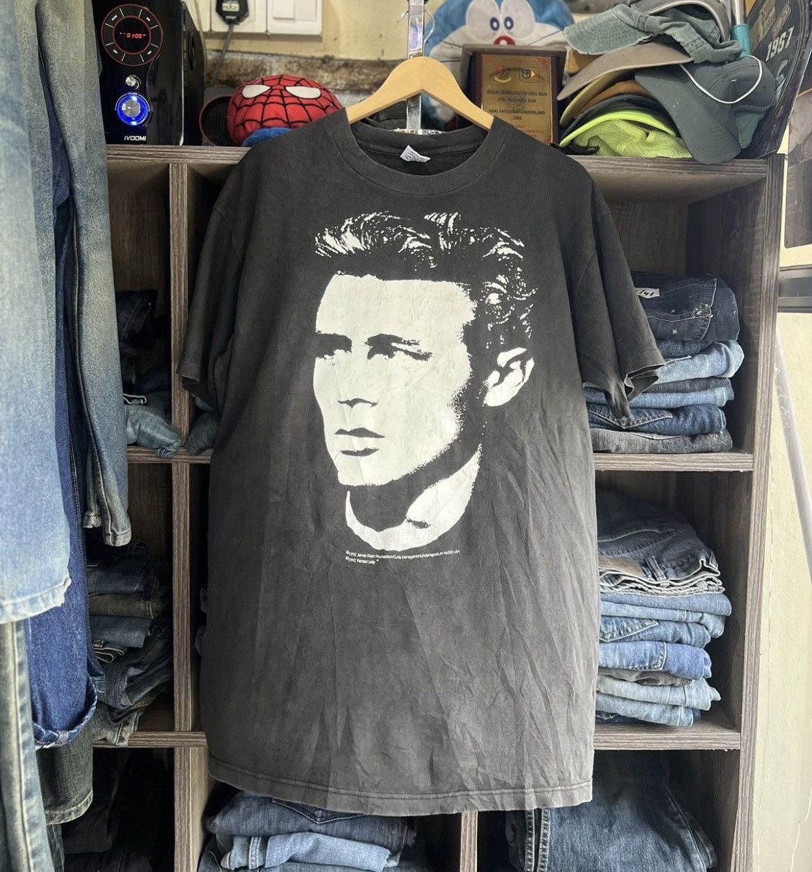James Jean 🔥Vintage 92 Single Stitch James Dean Tee Size US XL / EU 56 / 4 - 3 Thumbnail