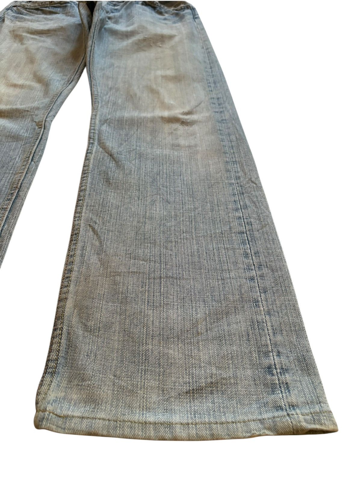 Japanese Brand Vintage Japanese Brand Mud Wash Distressed Baggy Jeans Size US 31 - 7 Thumbnail