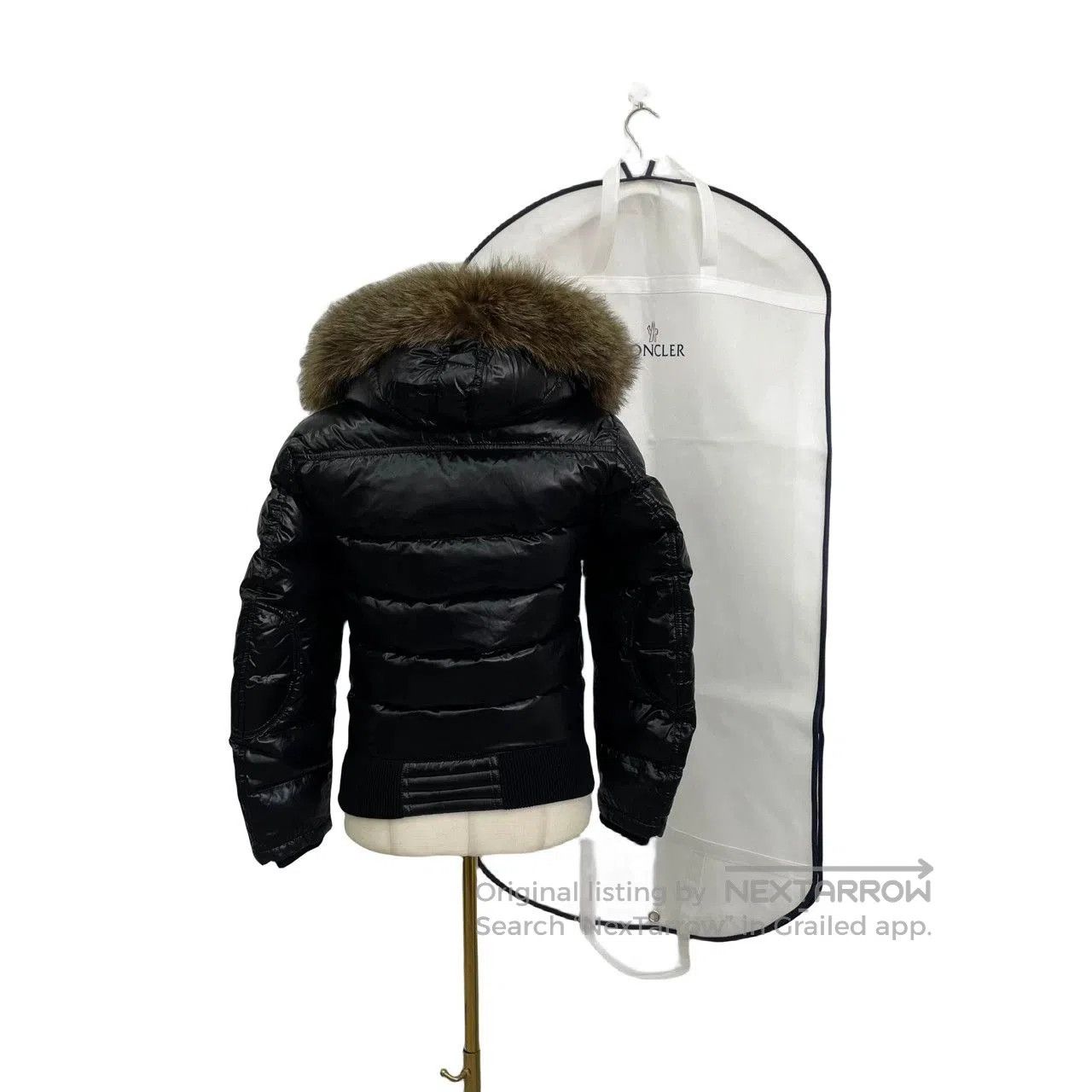 Moncler Moncler Black Down Jacket. Size XS / US 0-2 / IT 36-38 - 2 Thumbnail