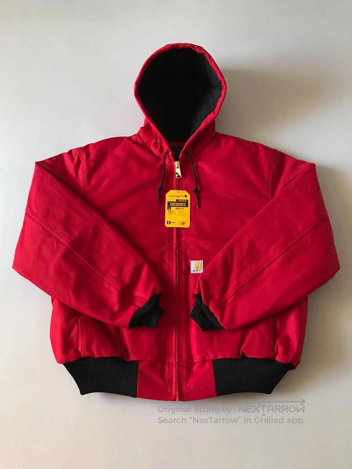 Carhartt Carhartt R59 Canvas Hooded Work Jacket. Size US L / EU 52-54 / 3 - 1 Thumbnail