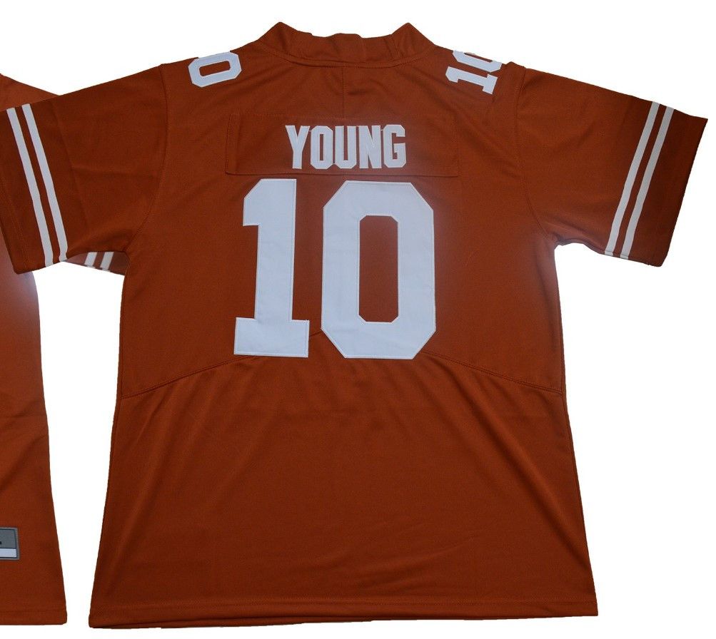 Other Men's Texas Longhorns 10 Vince Young Orange Limited Jersey Size US M / EU 48-50 / 2 - 2 Thumbnail
