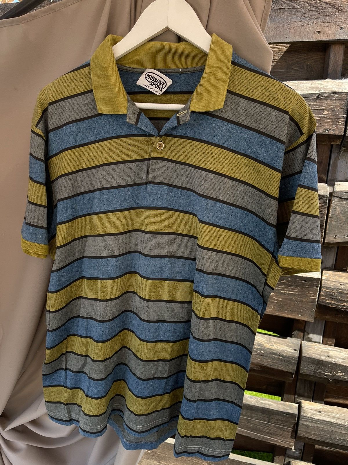 Missoni Missoni Sport Striped polo shirt Size US M / EU 48-50 / 2 - 3 Thumbnail