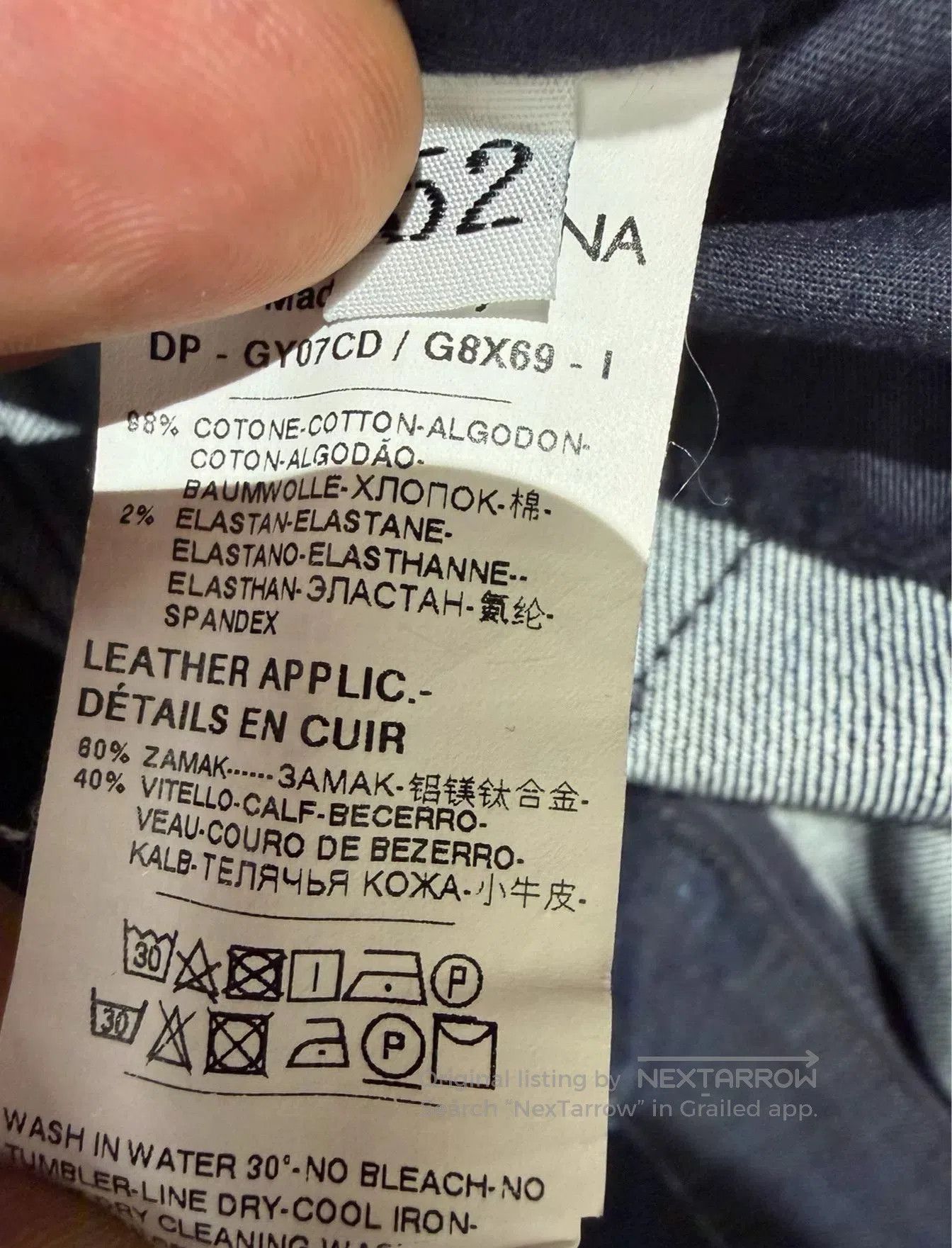 Dolce & Gabbana Dolce & Gabbana Gold Label Blue Jeans. Size US 35 - 9 Thumbnail