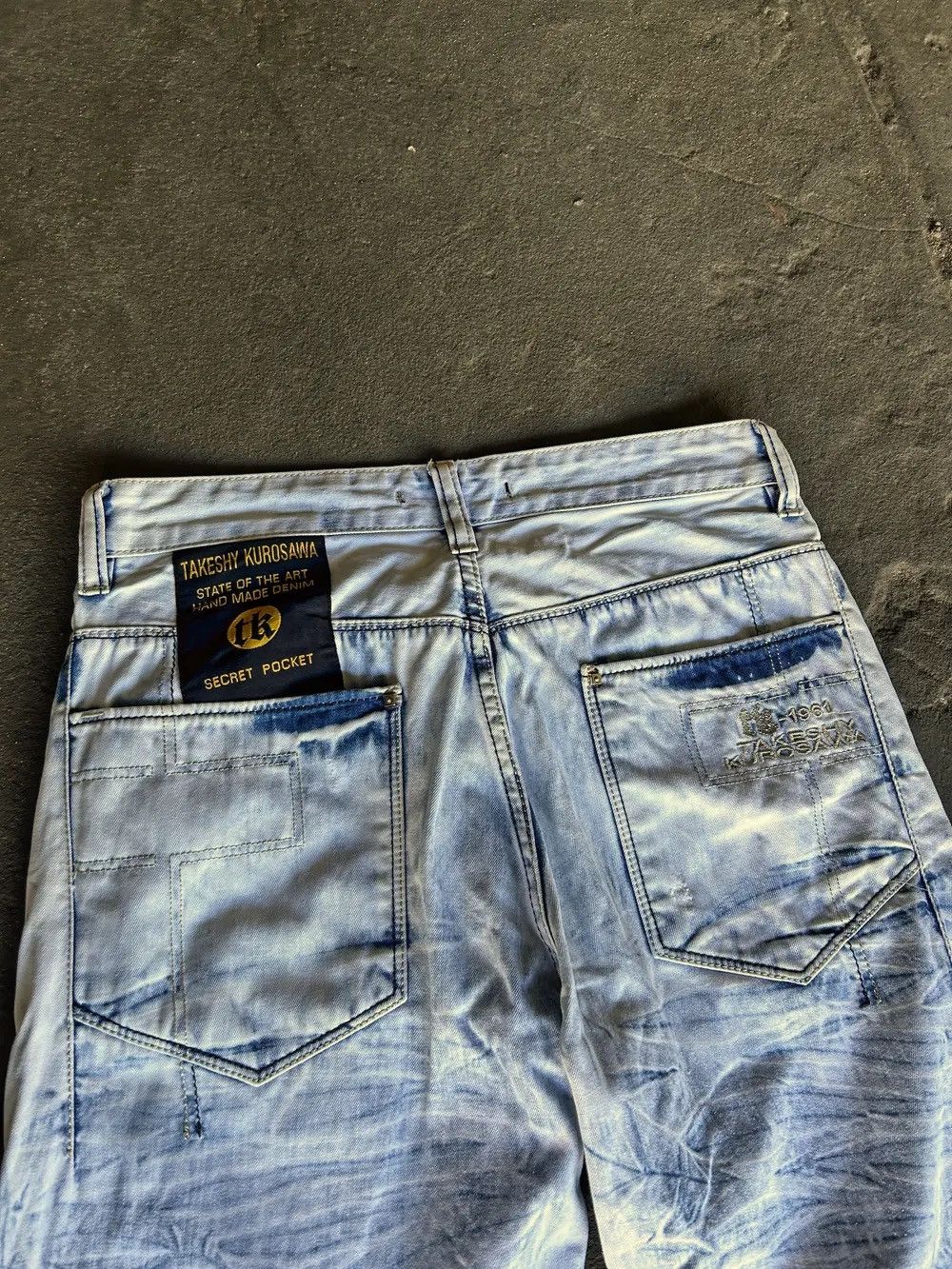 Hysteric Glamour × Japanese Brand 💥 HYSTERIC GLAMOUR BALENCIAGA STYLE JAPANESE JEANS Size US 32 / EU 48 - 4 Thumbnail