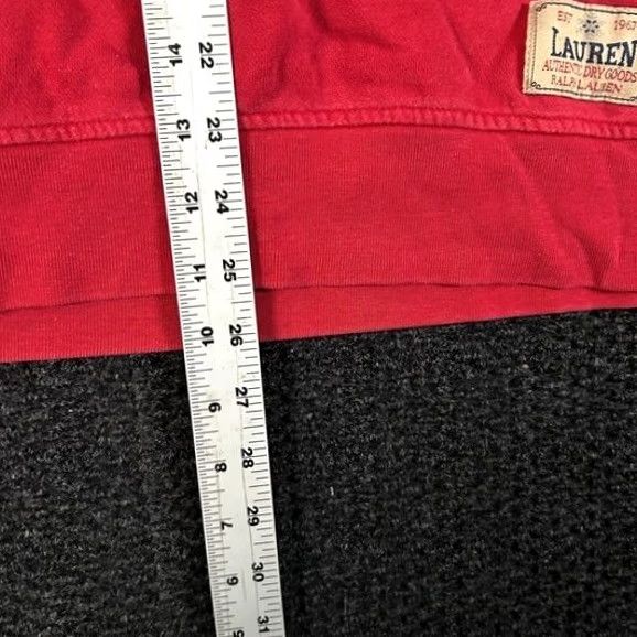 Ralph Lauren Lauren Ralph Lauren Red Pullover Sweater Men's Medium Size US M / EU 48-50 / 2 - 5 Thumbnail