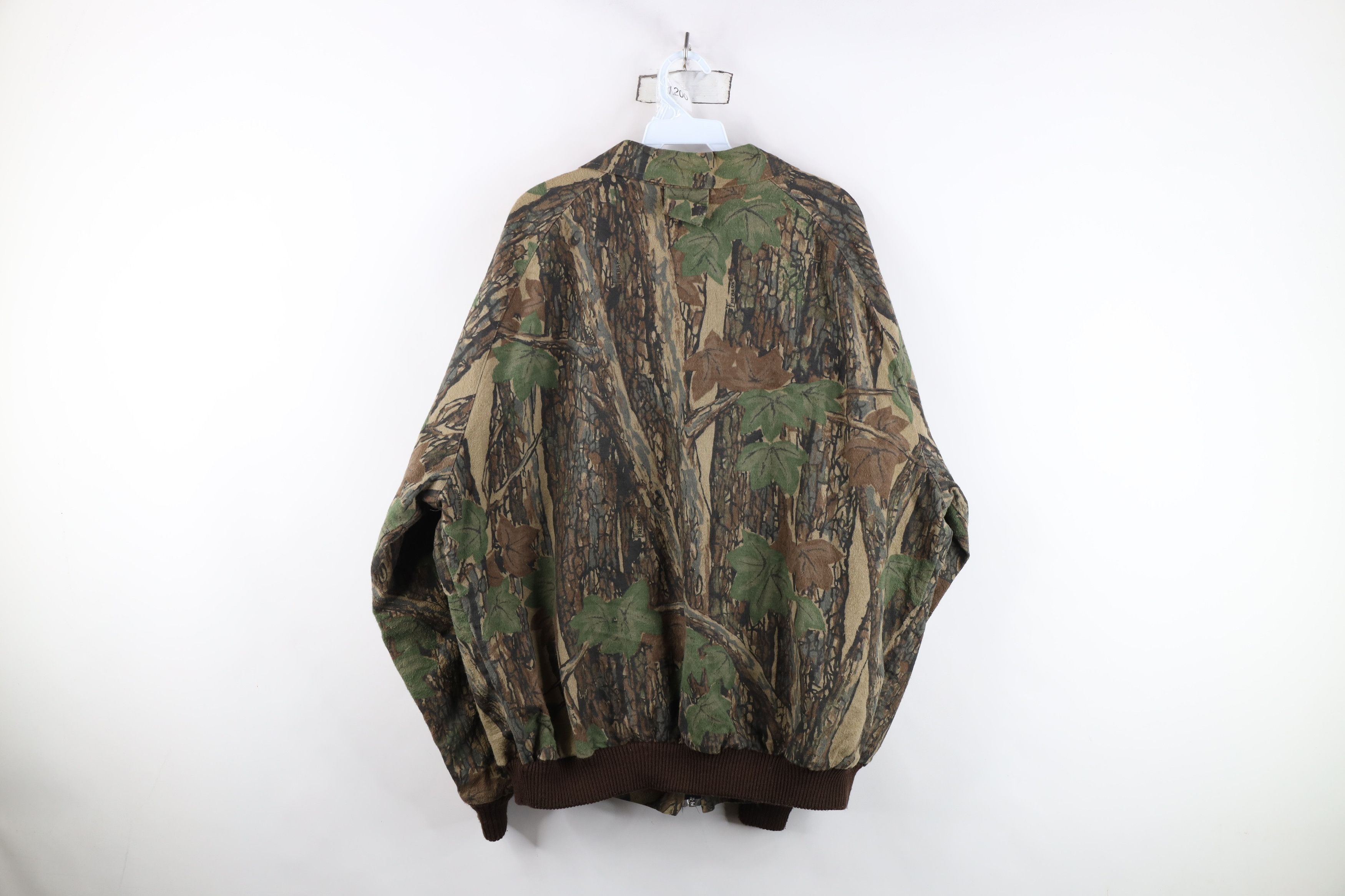 Cabelas Vintage 90s Cabelas Chamois Cloth Bomber Jacket USA Size US XL / EU 56 / 4 - 11 Thumbnail