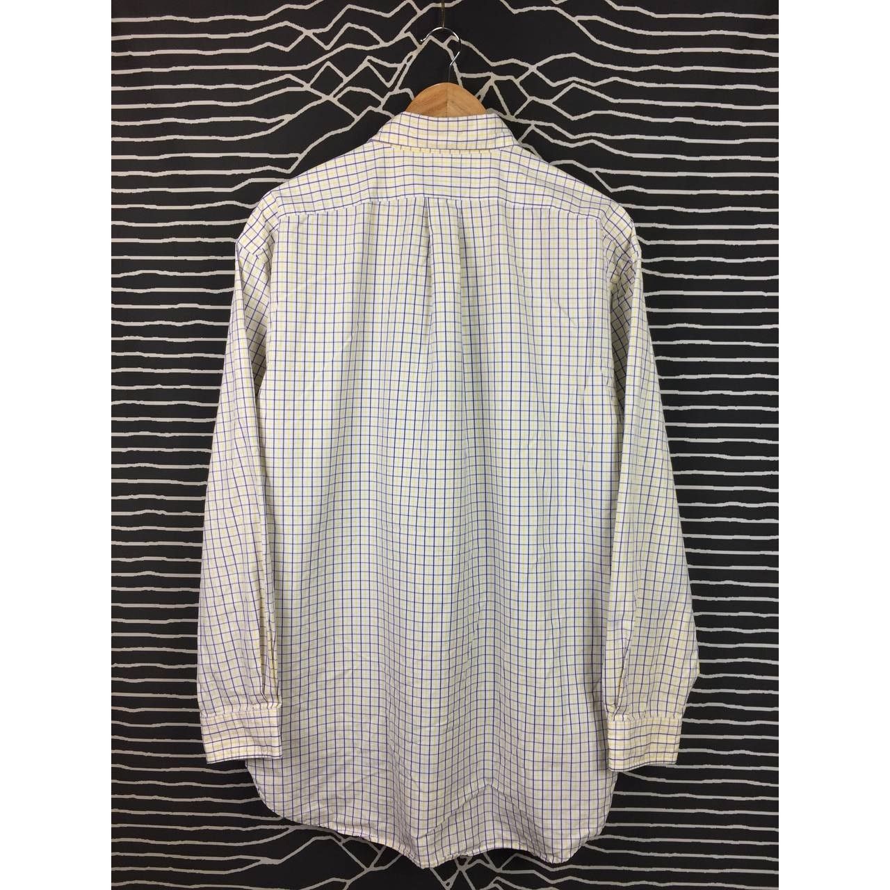 Ralph Lauren × Vintage Vtg Ralph Lauren Blake Two-Ply Cotton Plaid Shirt Size US L / EU 52-54 / 3 - 6 Thumbnail
